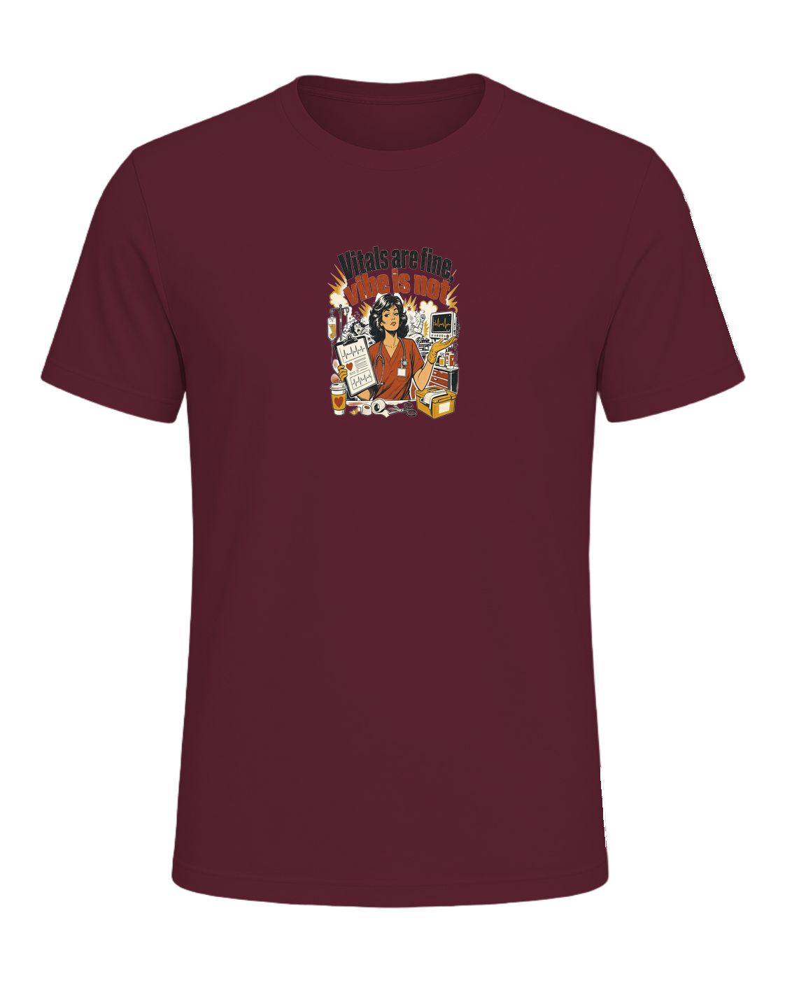 Vitals are fine, vibe is not — Maroon