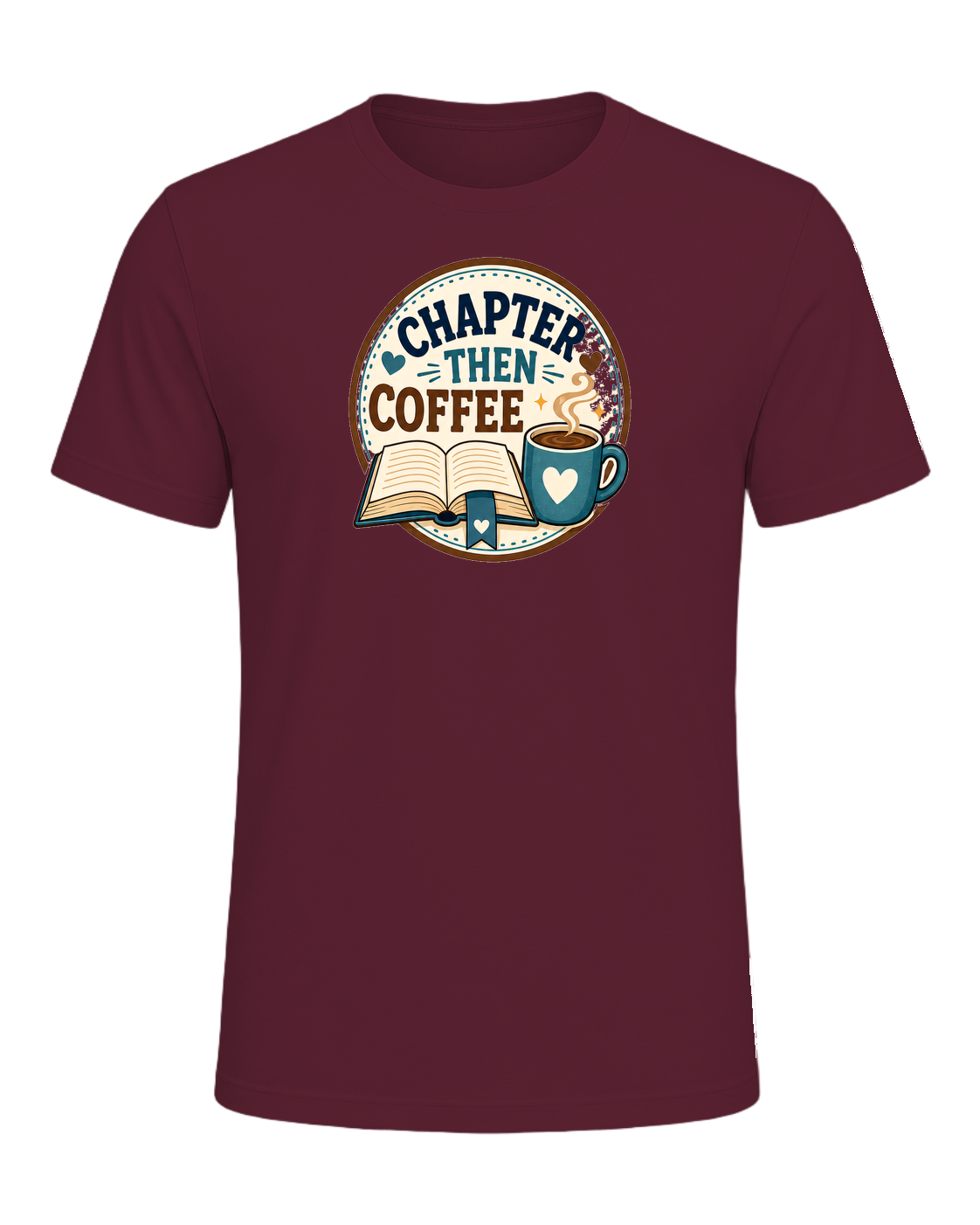 CHAPTER THEN COFFEE — Maroon