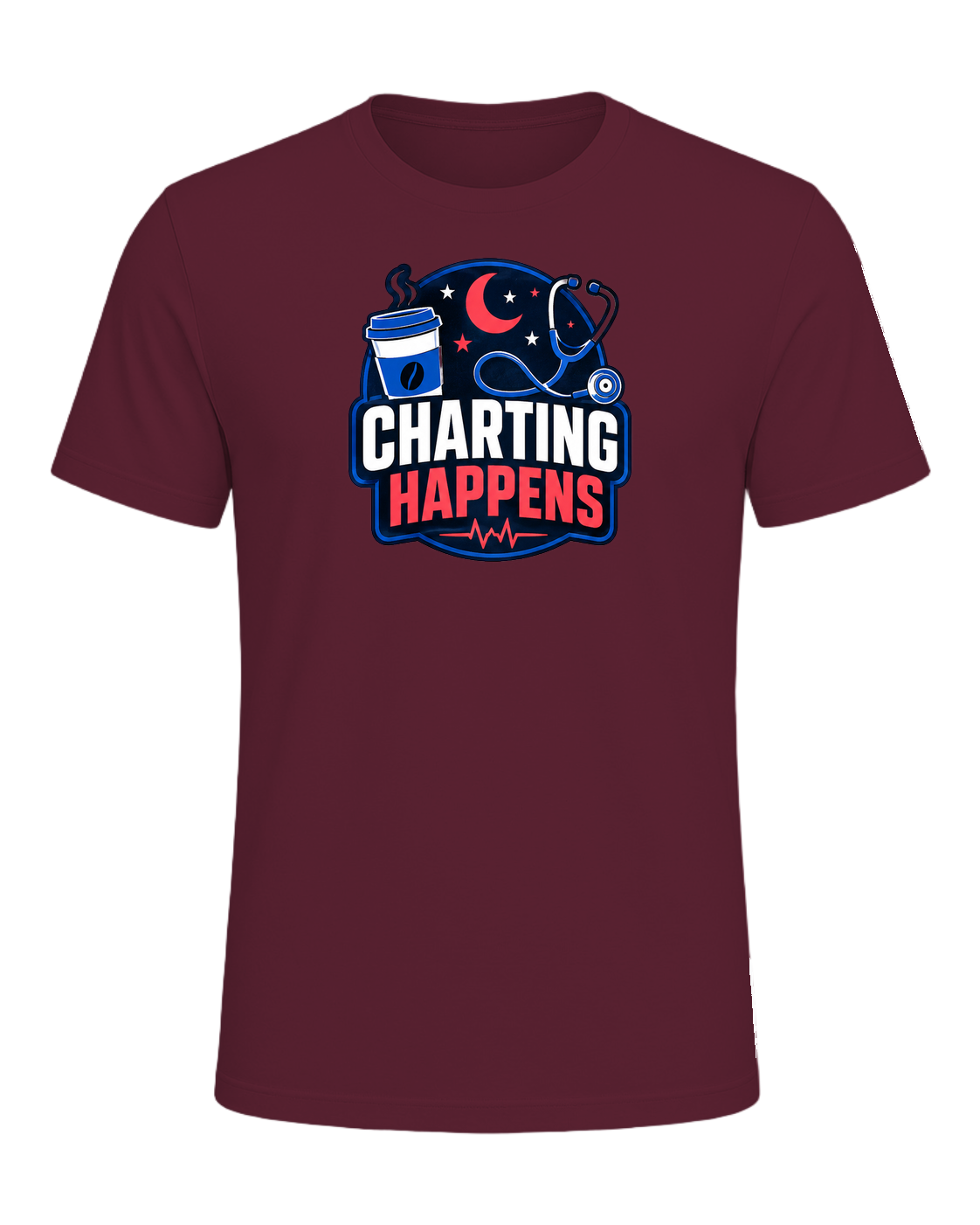 CHARTING HAPPENS — Maroon