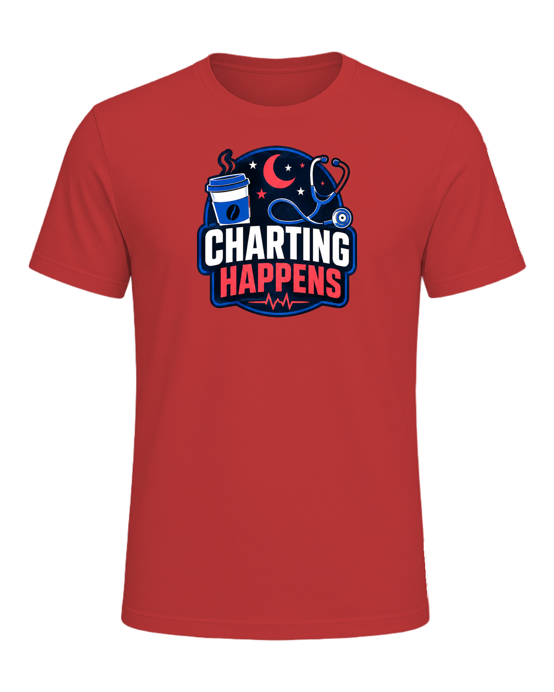 CHARTING HAPPENS — Red