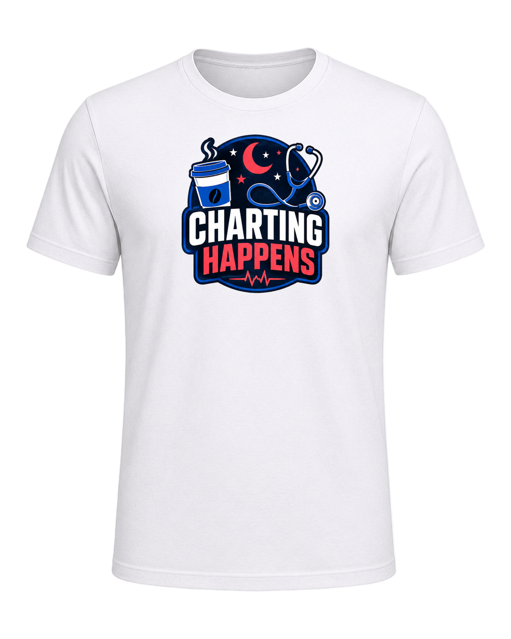 CHARTING HAPPENS — White