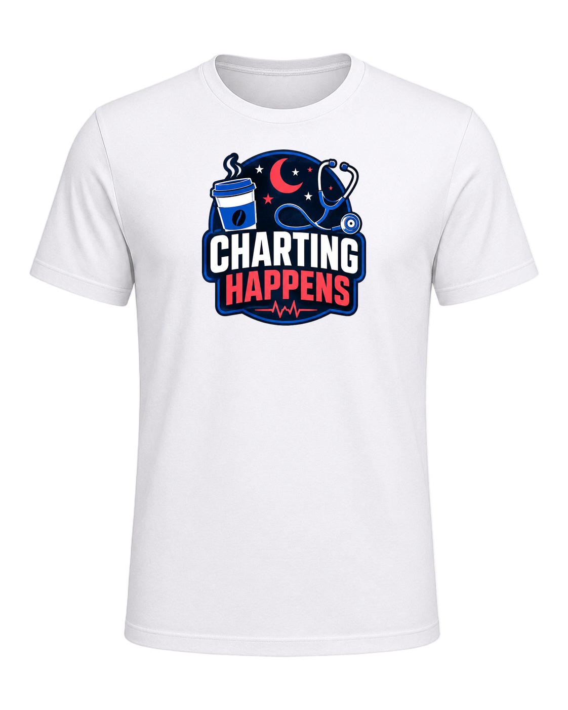 CHARTING HAPPENS — White