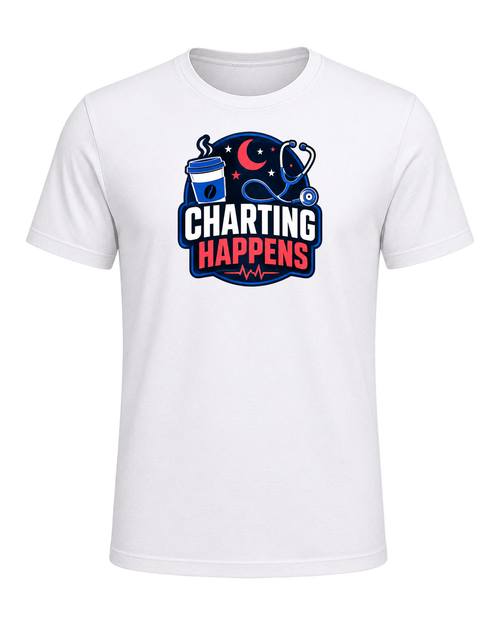 CHARTING HAPPENS — White