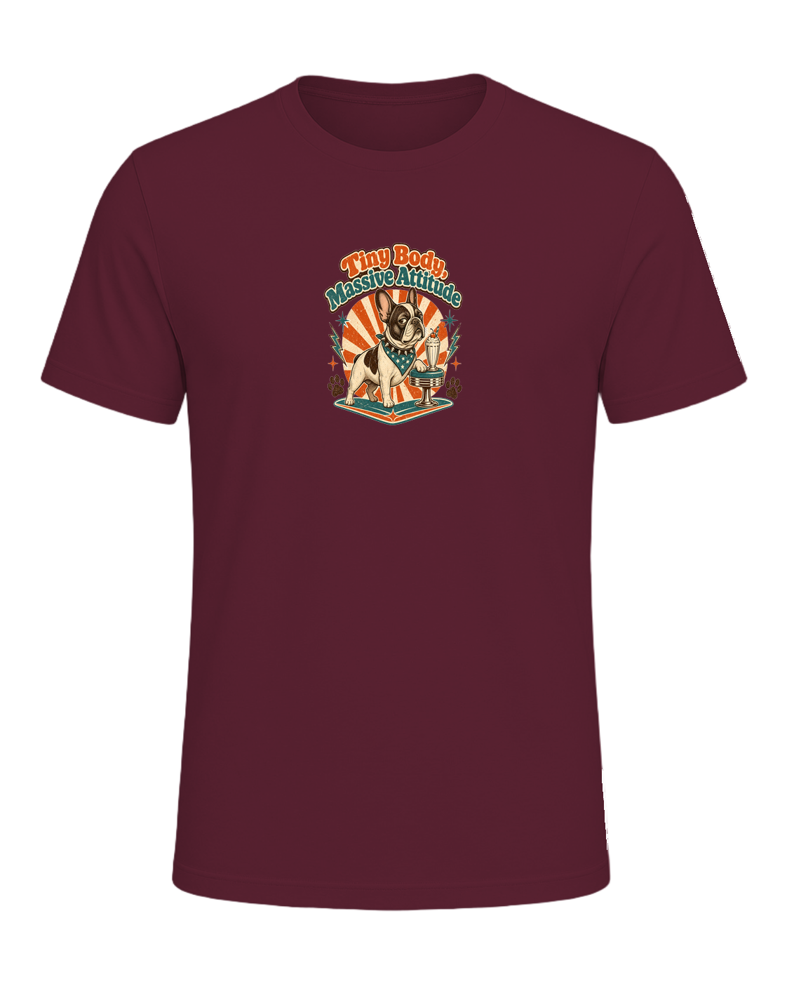 Tiny Body, Massive Attitude — Maroon