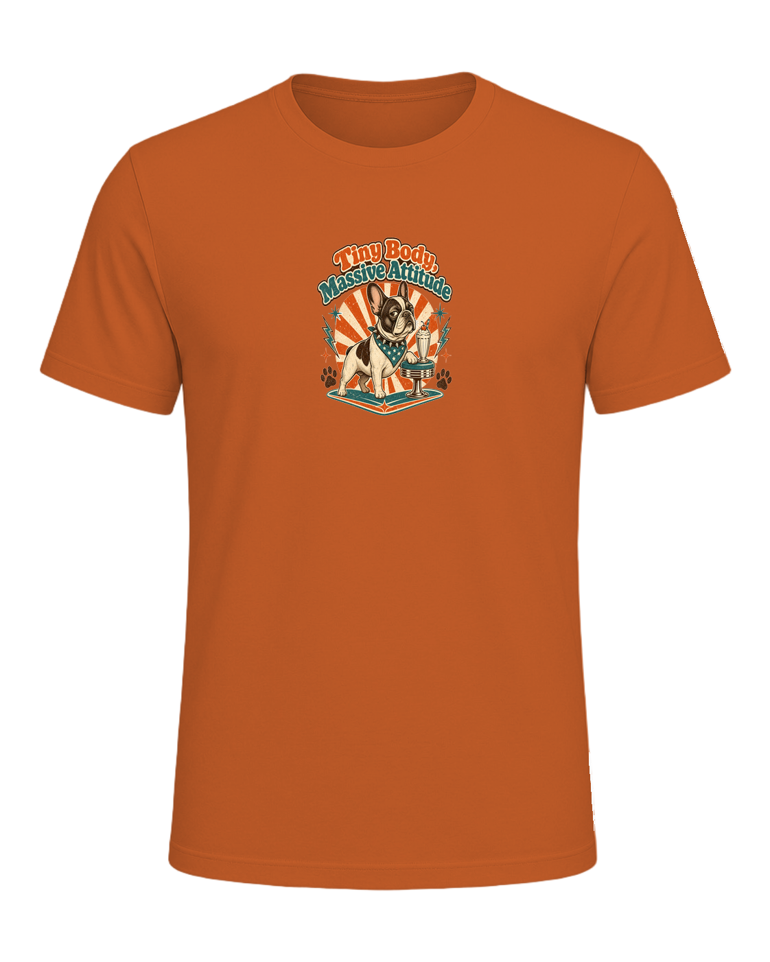 Tiny Body, Massive Attitude — Orange