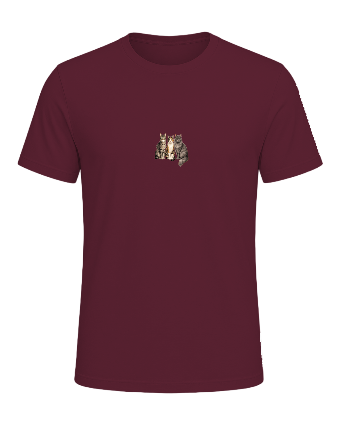 Cat Lady Cottagecore — Maroon