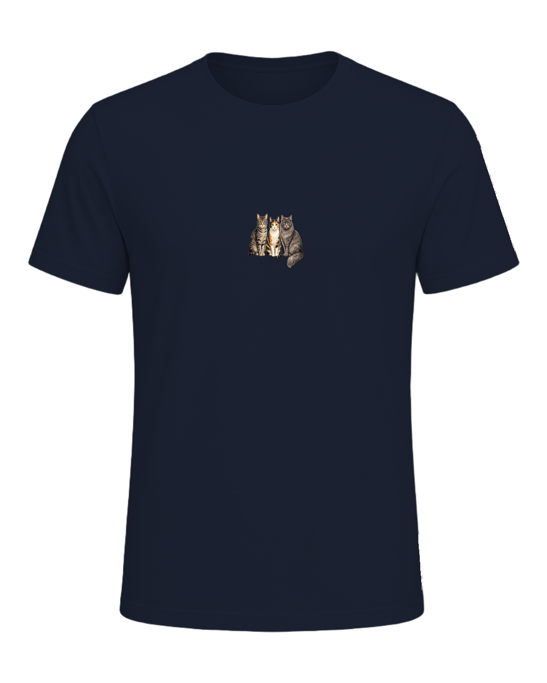 Cat Lady Cottagecore — Navy