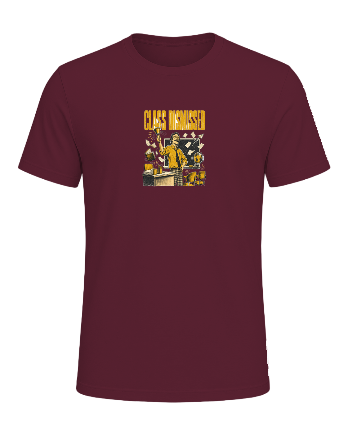 CLASS DISMISSED — Maroon