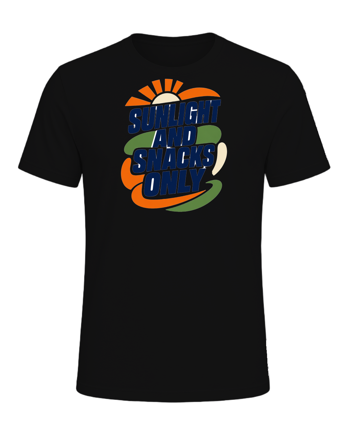 SUNLIGHT AND SNACKS ONLY — Vintage Black