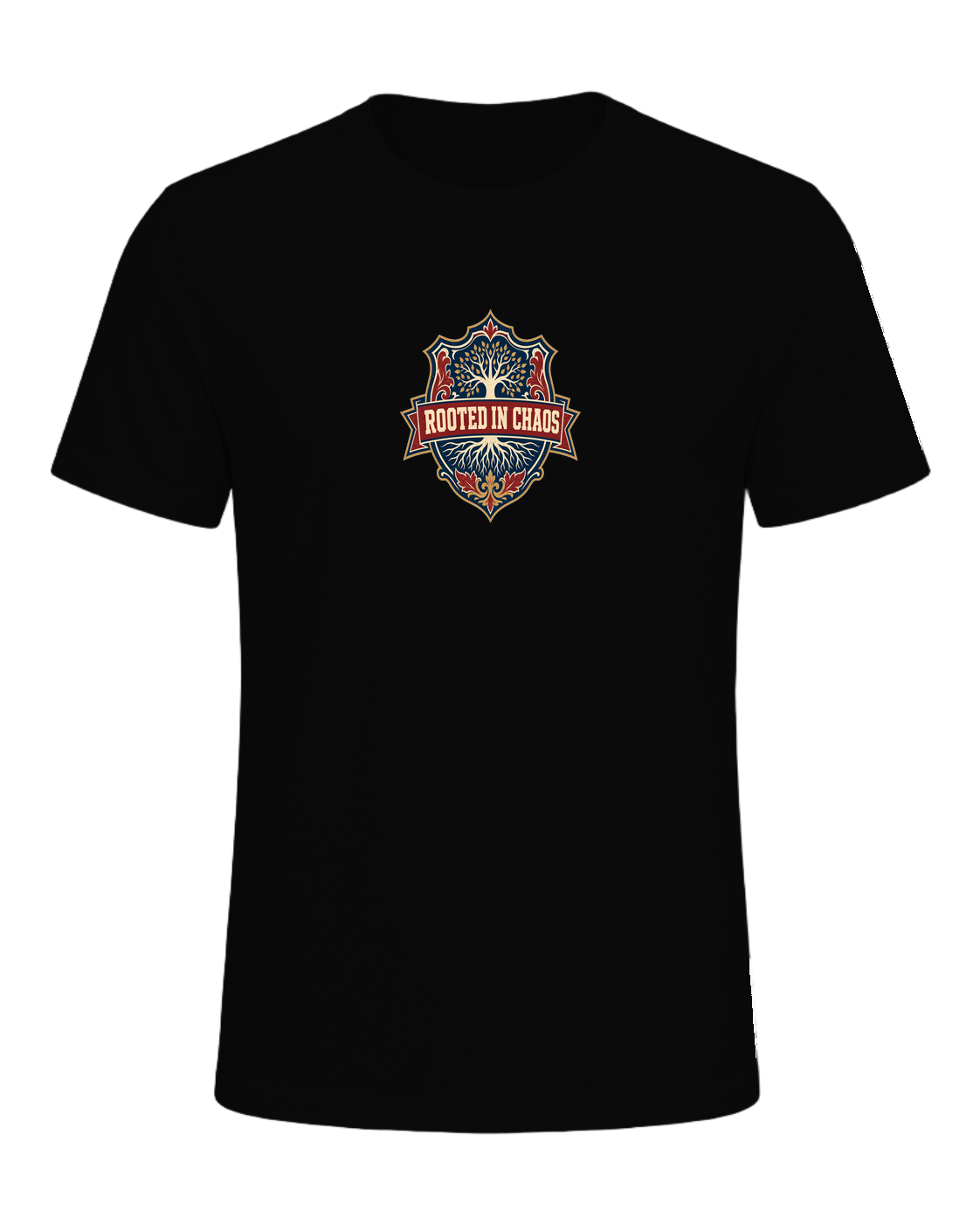 ROOTED IN CHAOS — Black