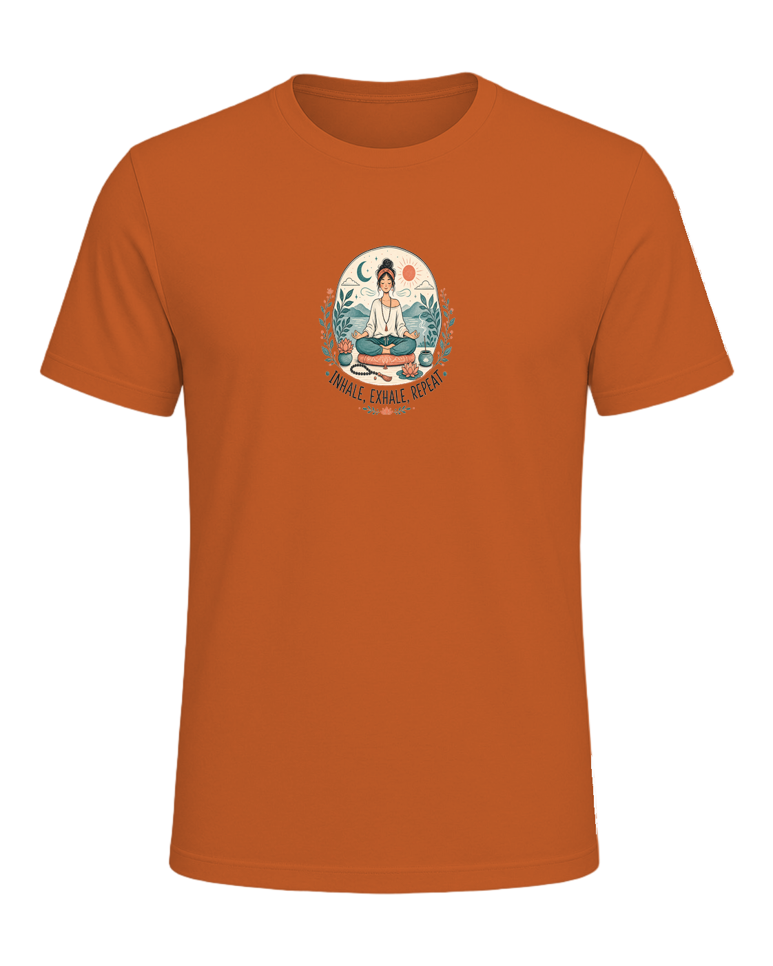 INHALE, EXHALE, REPEAT — Orange
