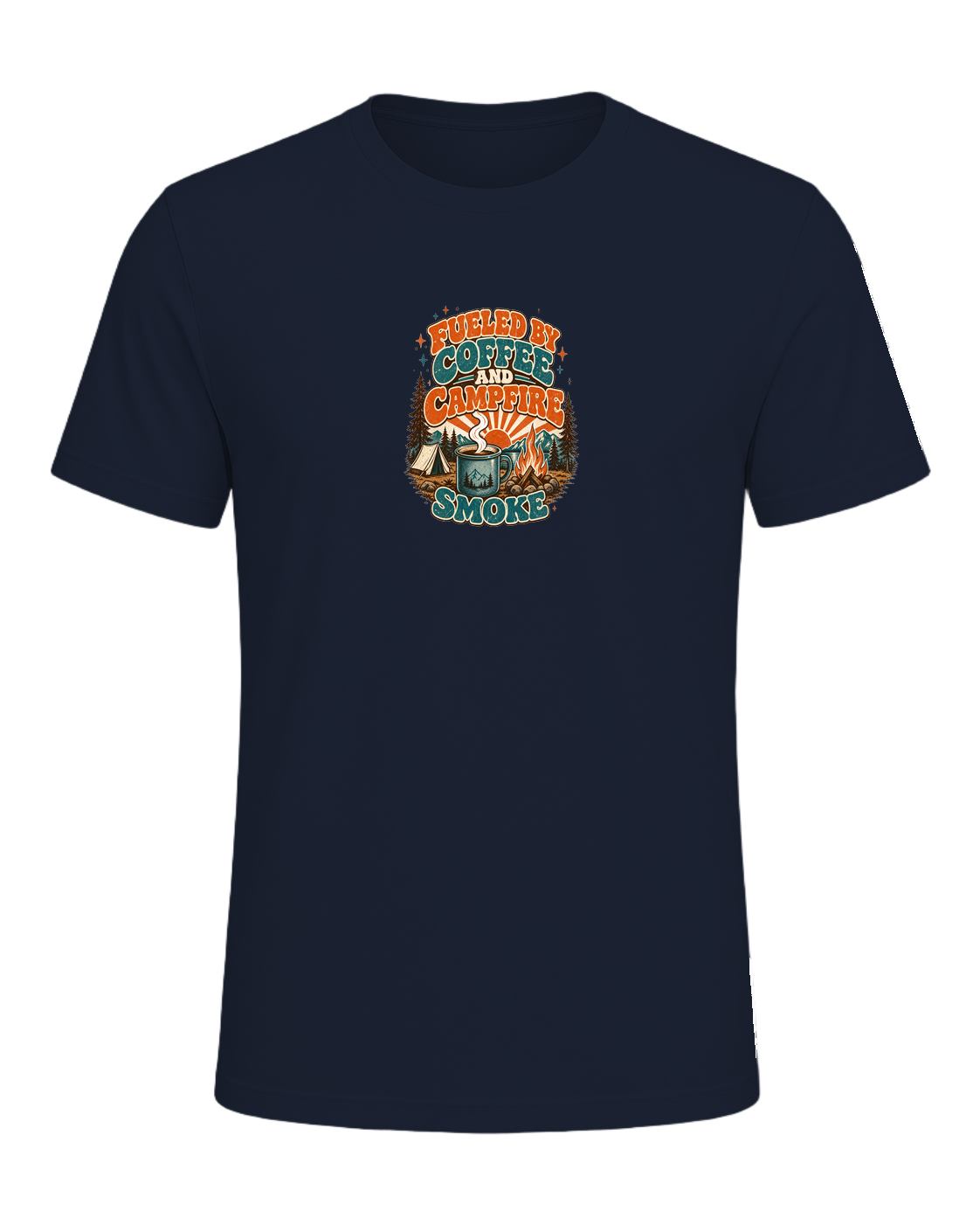 FUELED BY COFFEE AND CAMPFIRE SMOKE — Navy