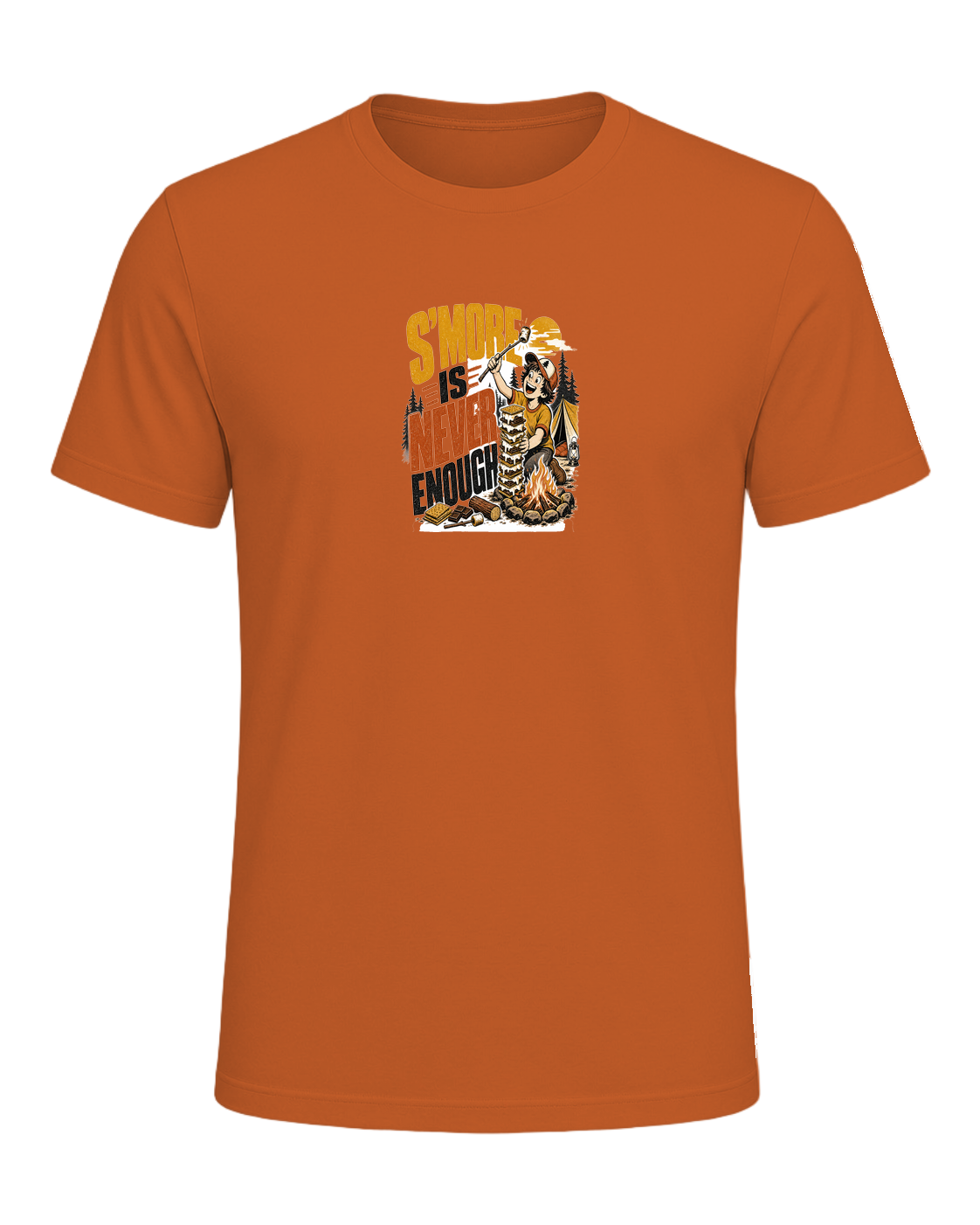 S'MORE IS NEVER ENOUGH — Orange