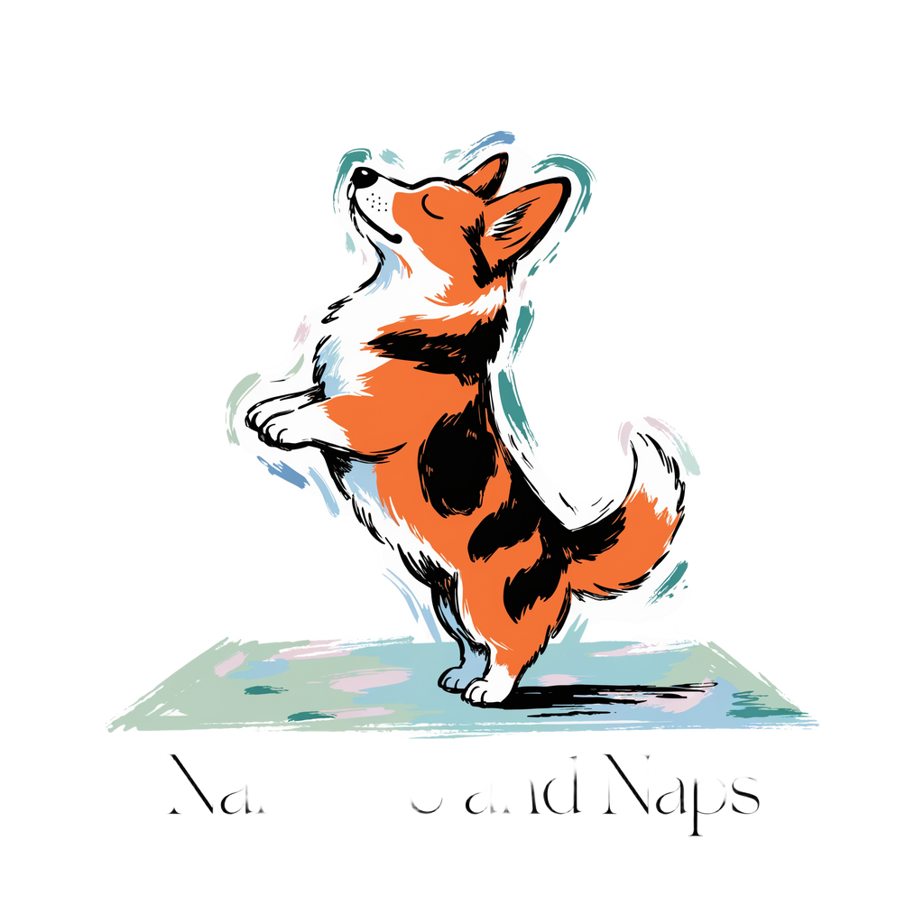 Corgi + Yoga