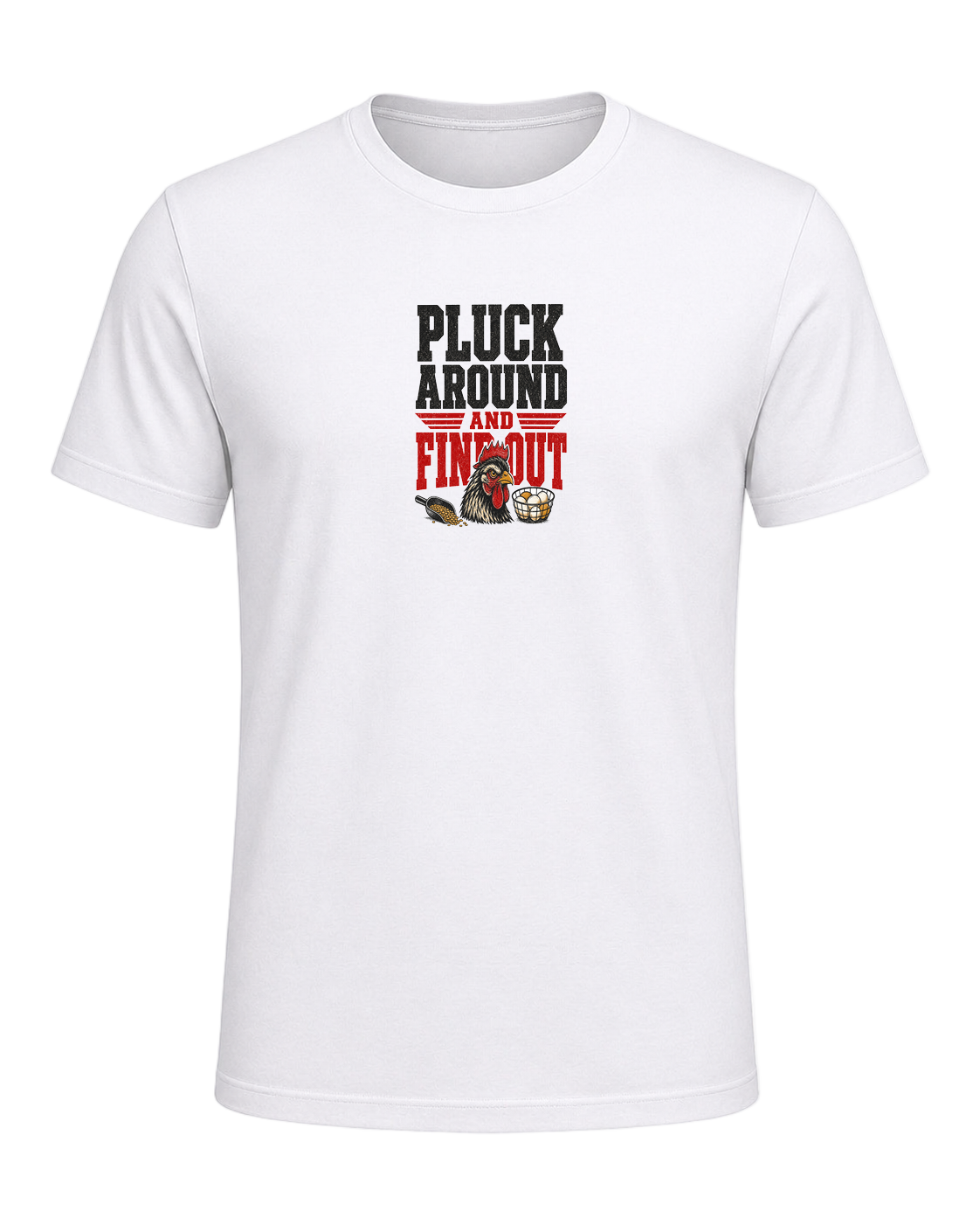 Pluck Around and Find Out — White