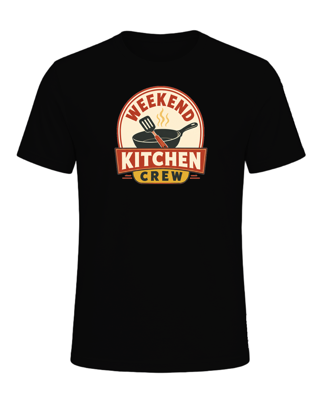 WEEKEND KITCHEN CREW — Black