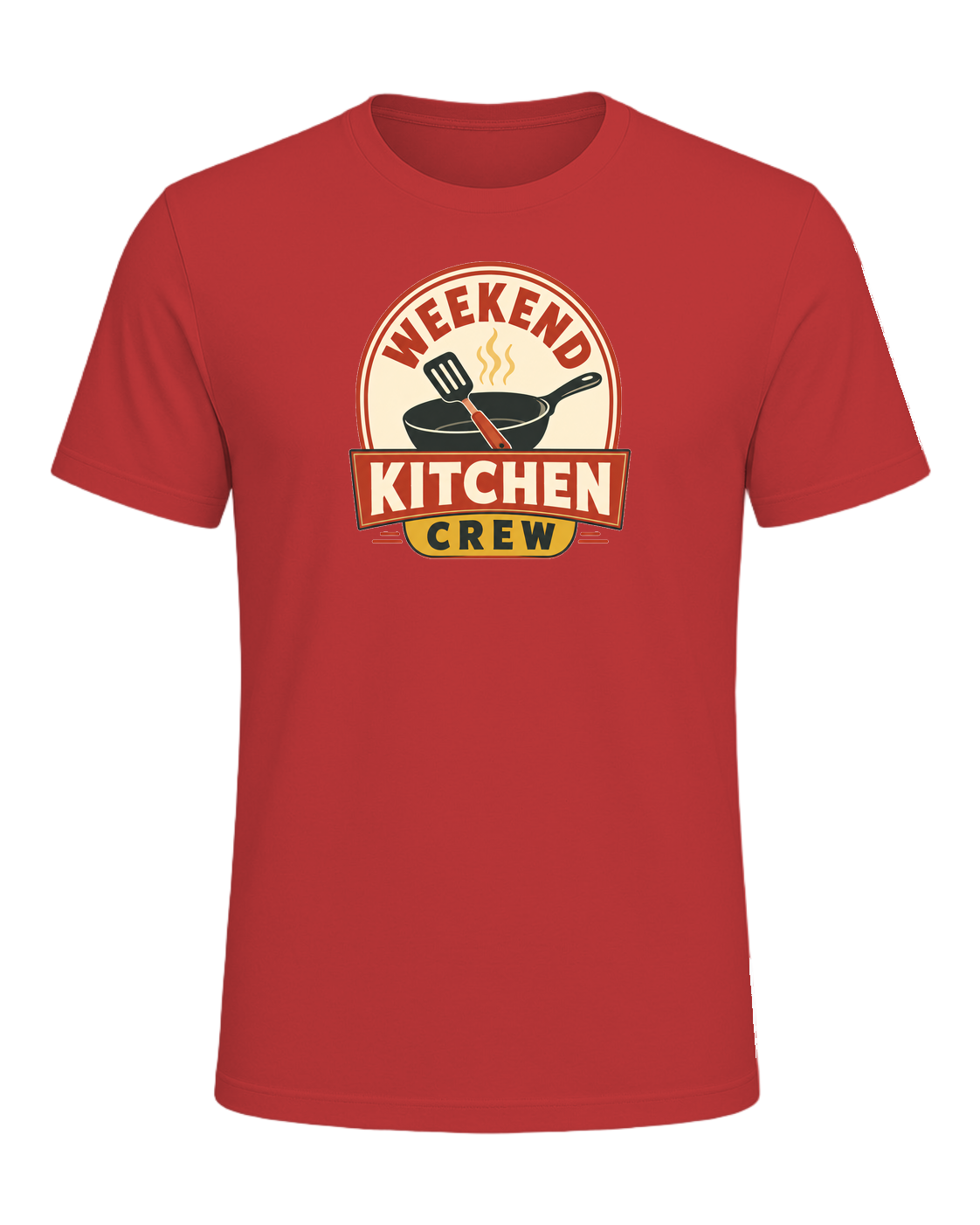 WEEKEND KITCHEN CREW — Red