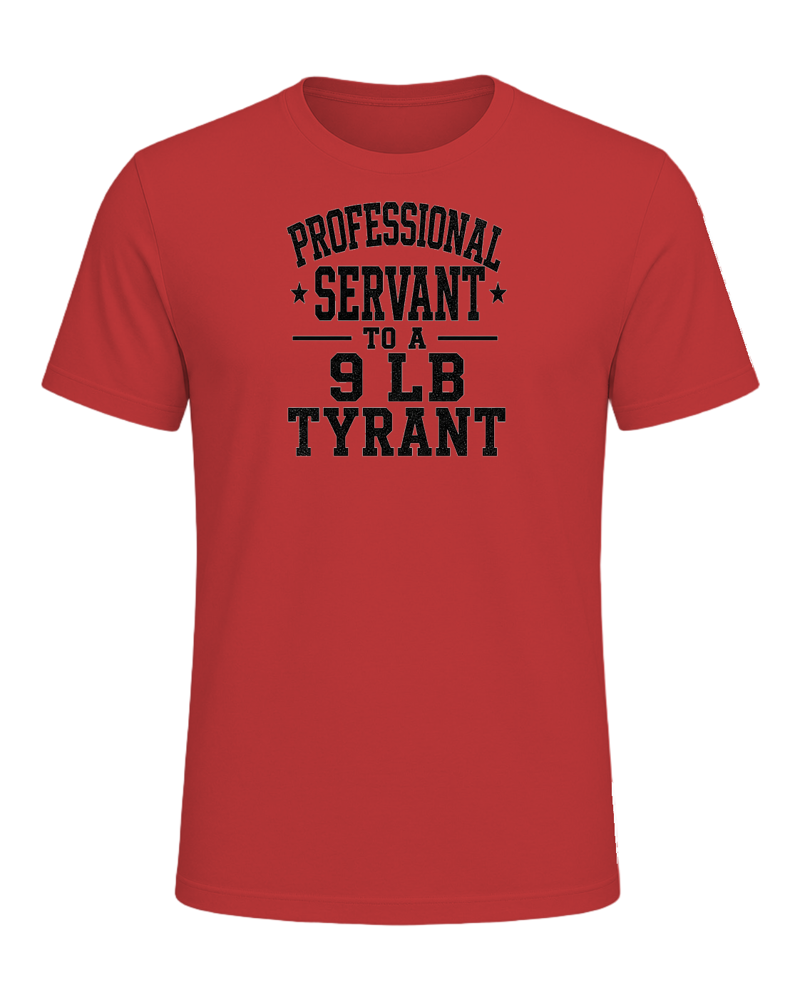 professional servant to a 9 lb tyrant — Red