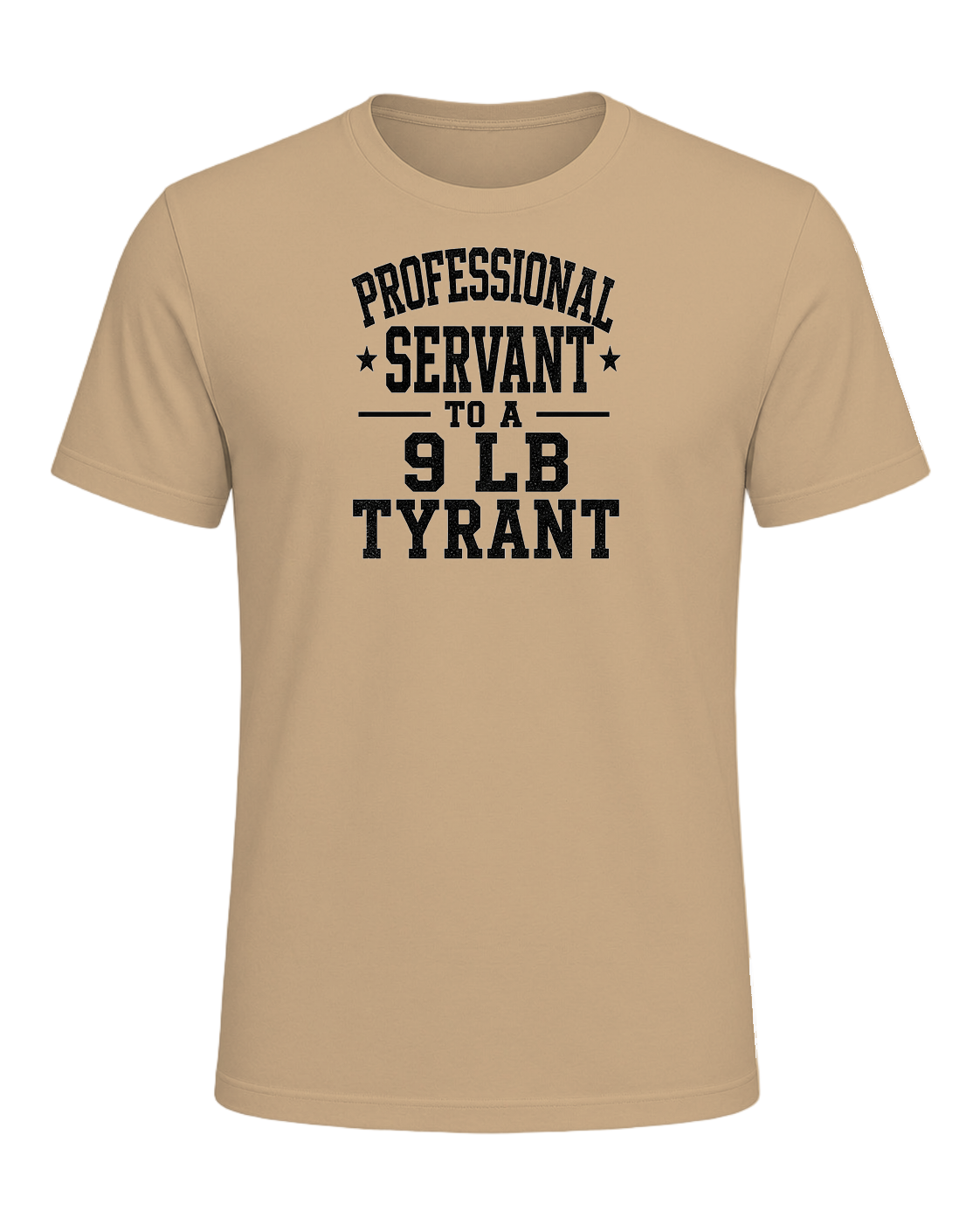professional servant to a 9 lb tyrant — Tan