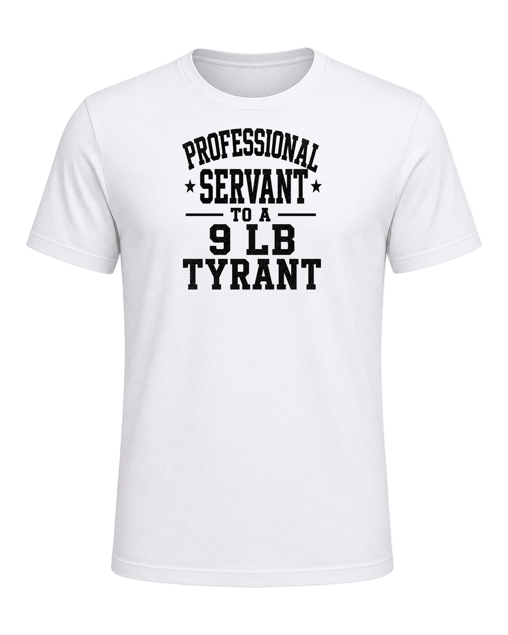 professional servant to a 9 lb tyrant — White