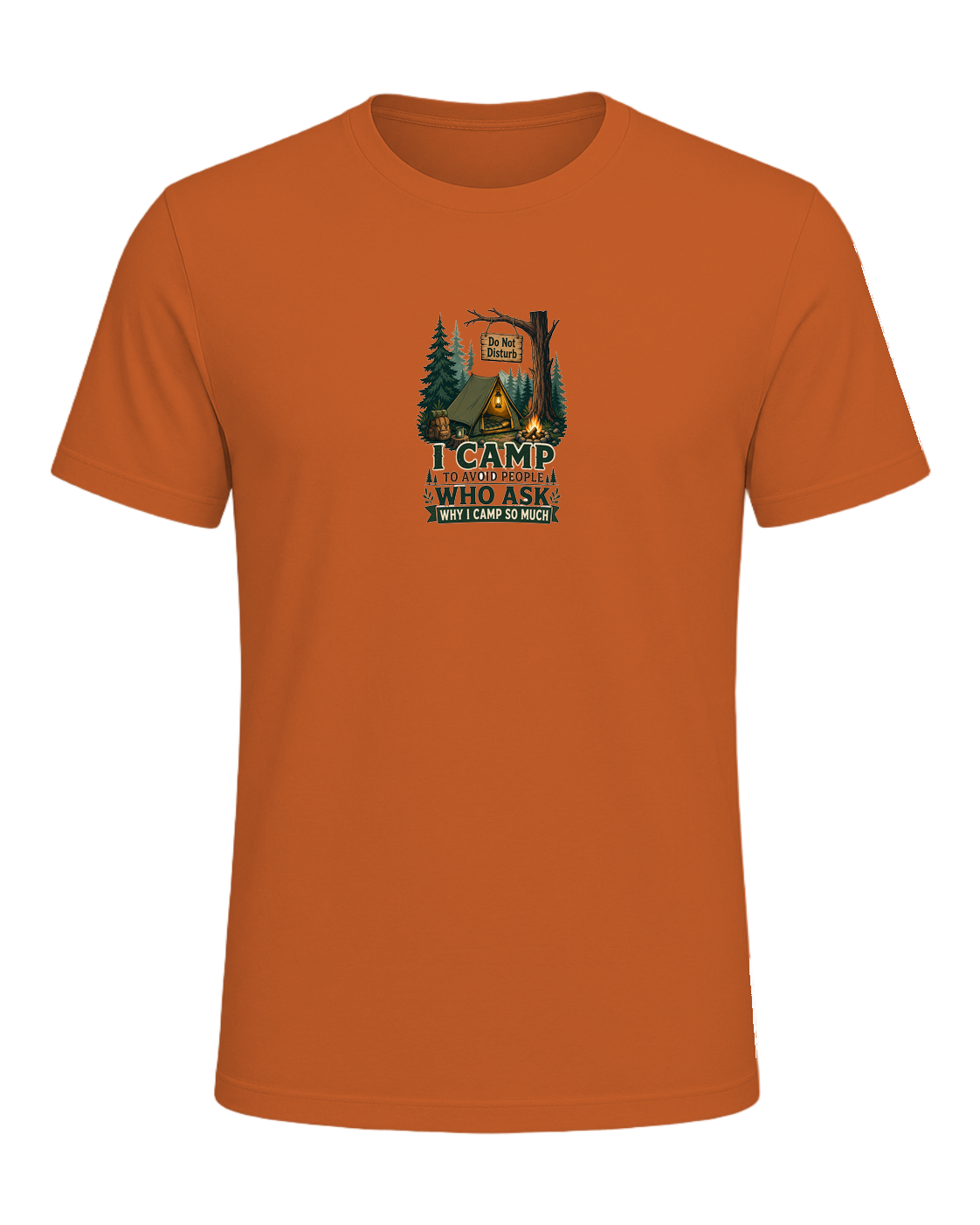 Camping Introvert — Orange