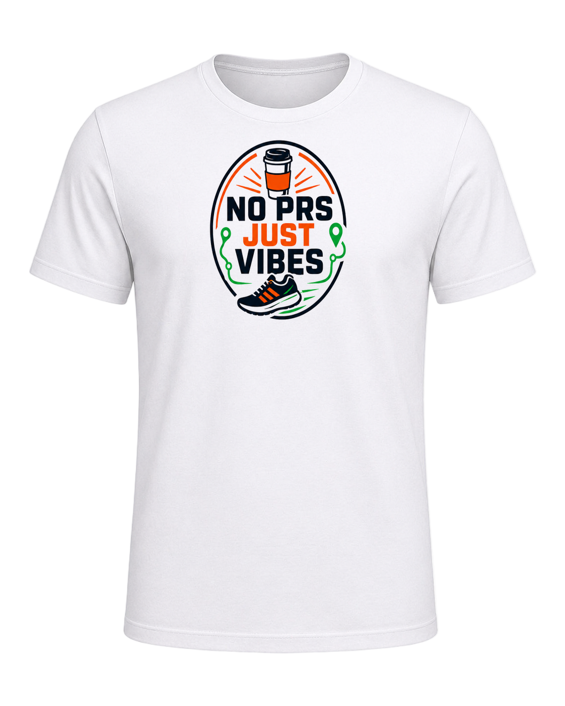 NO PRS JUST VIBES — White