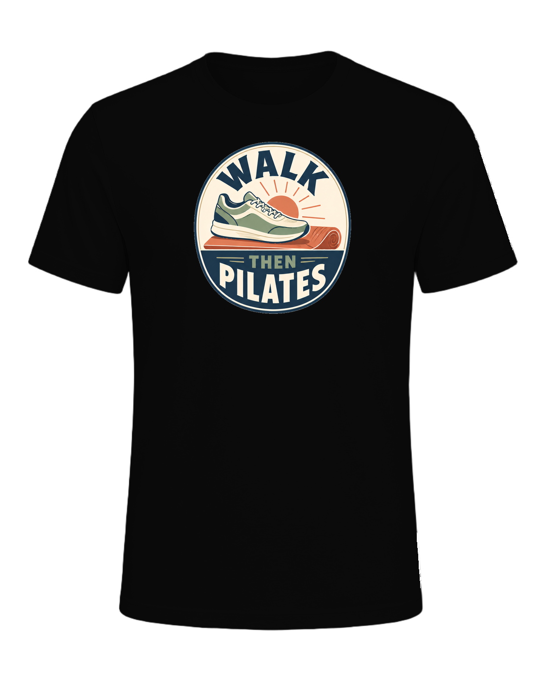 WALK THEN PILATES — Black