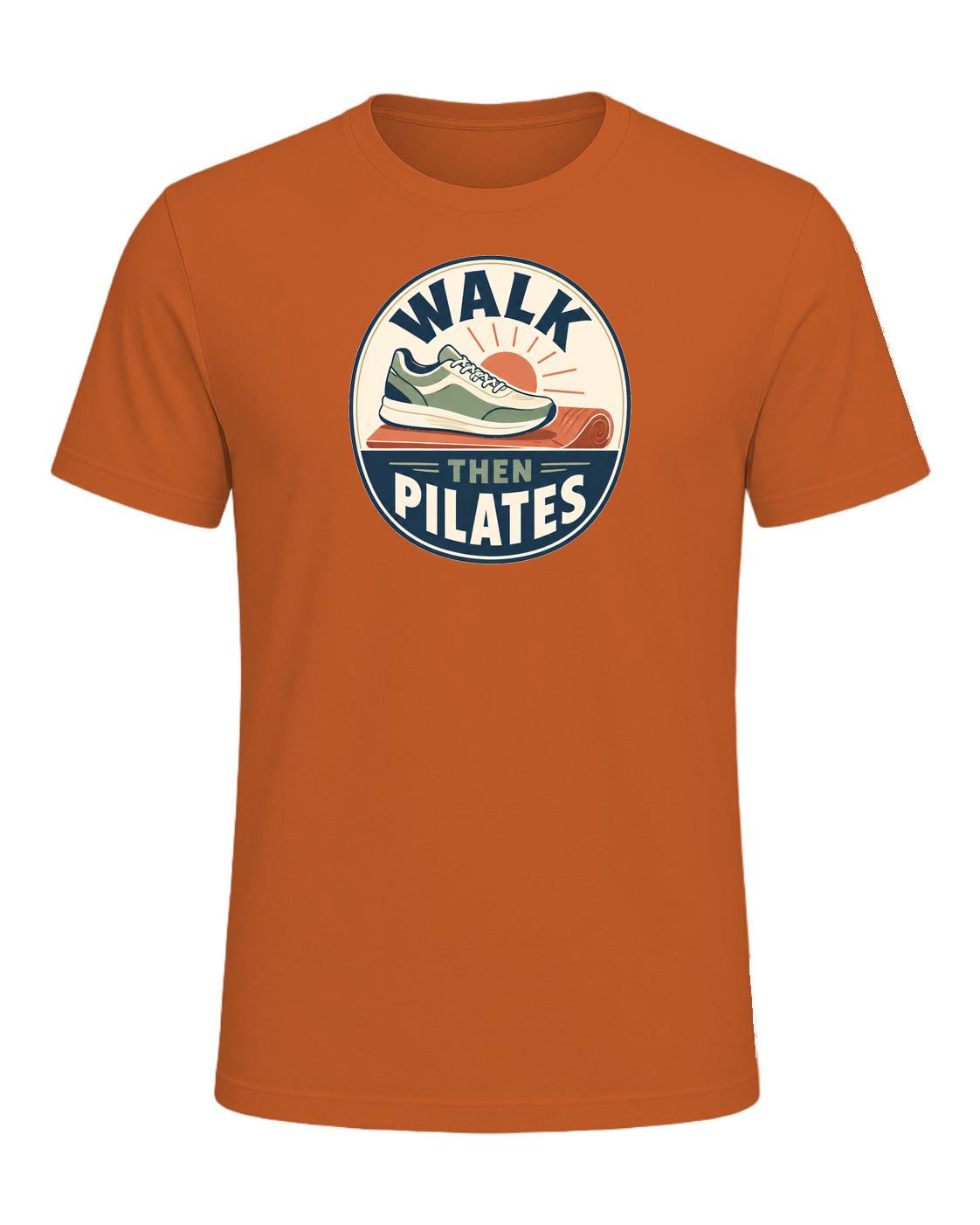 WALK THEN PILATES — Orange
