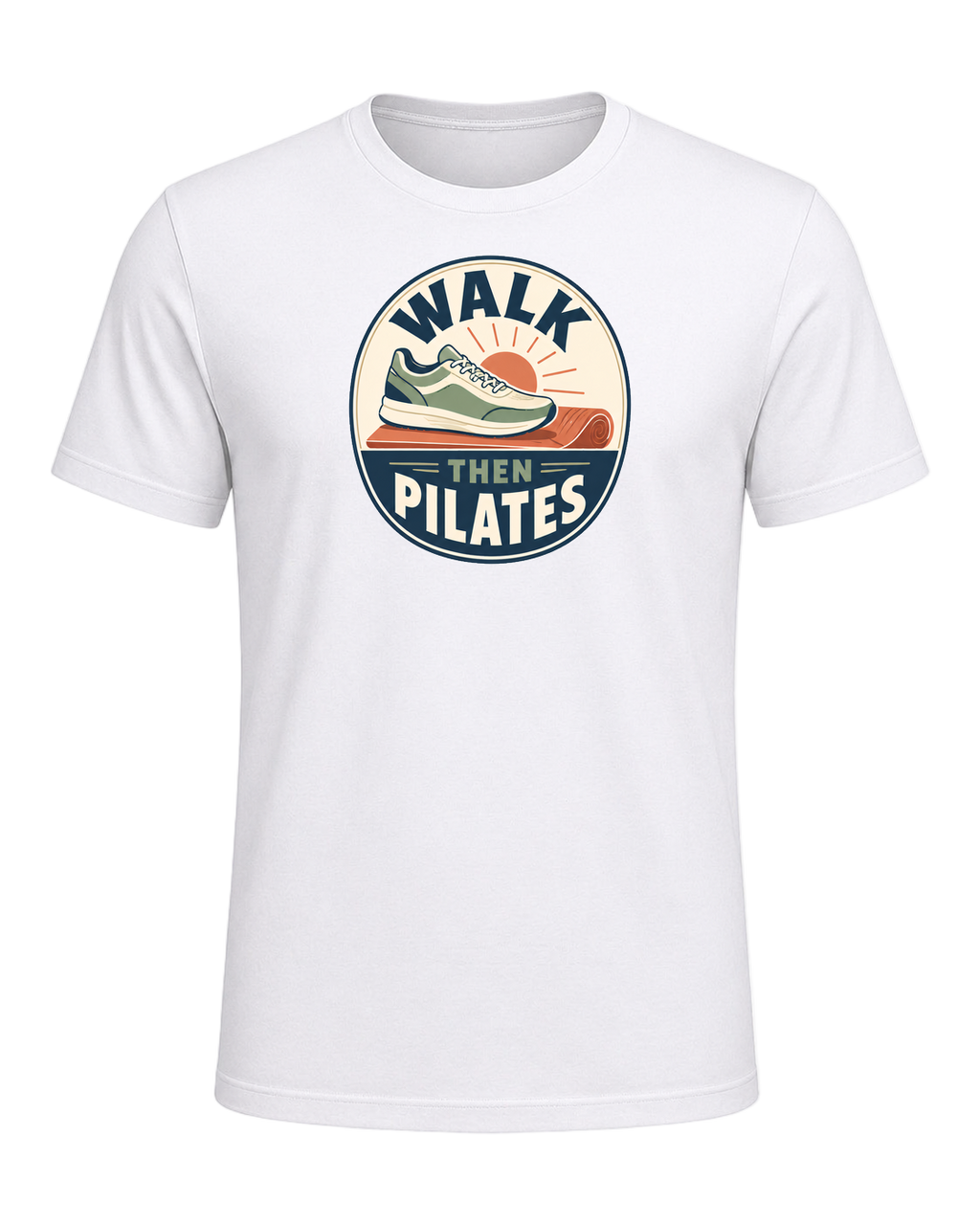 WALK THEN PILATES — White