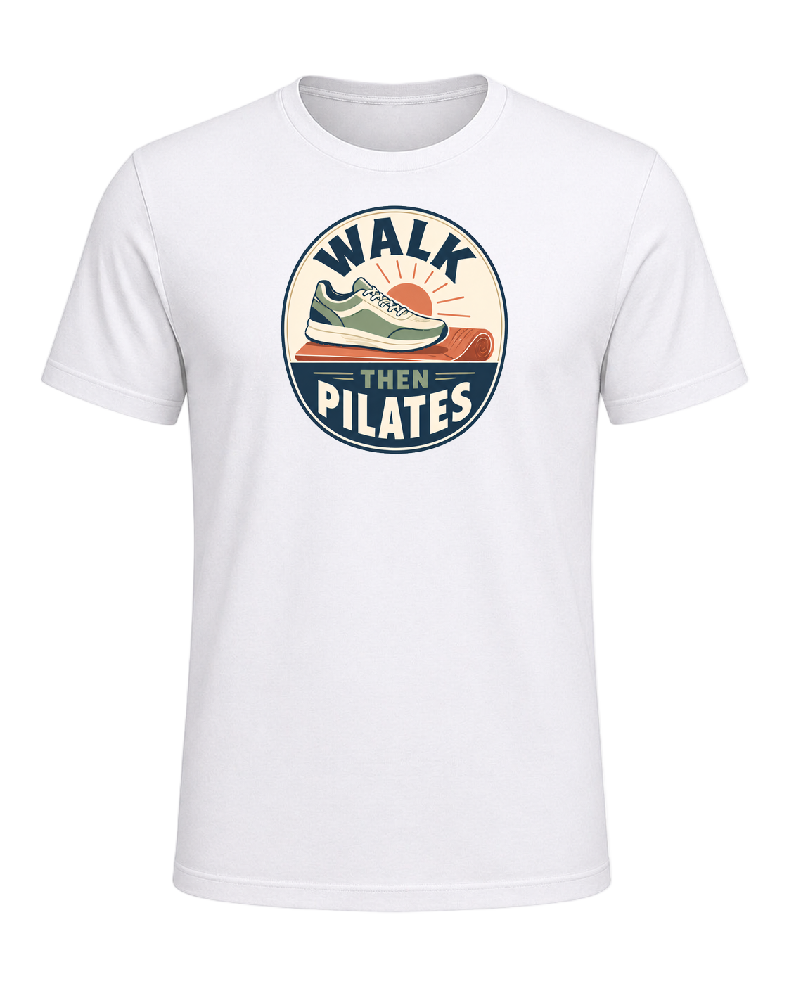 WALK THEN PILATES — White