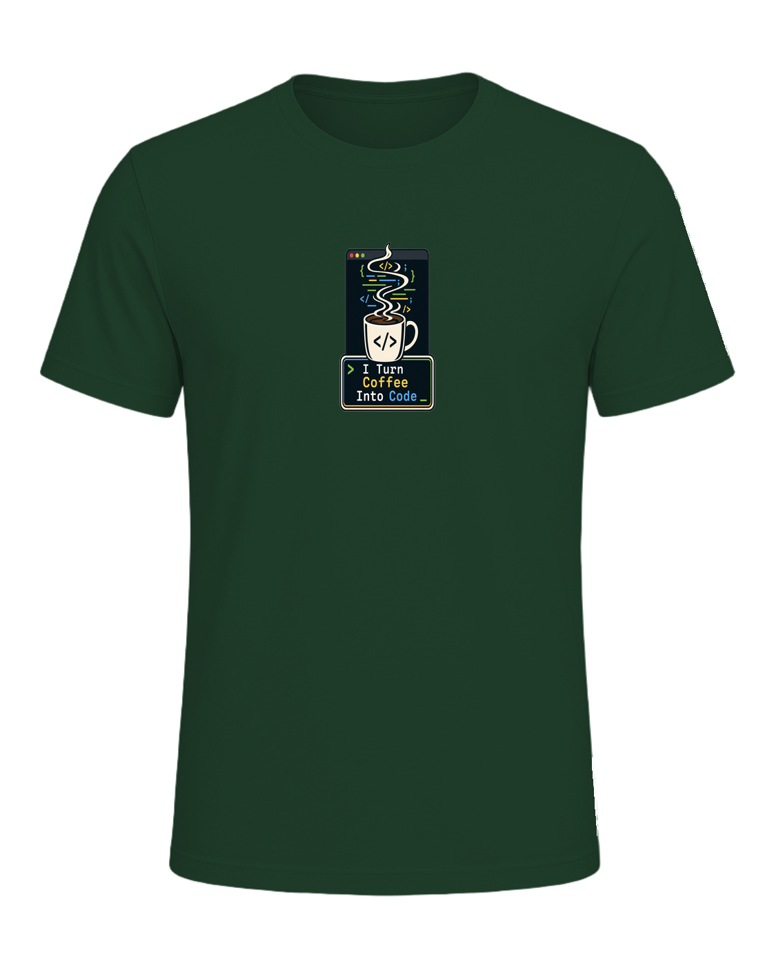 Coffee + Programmer — Forest