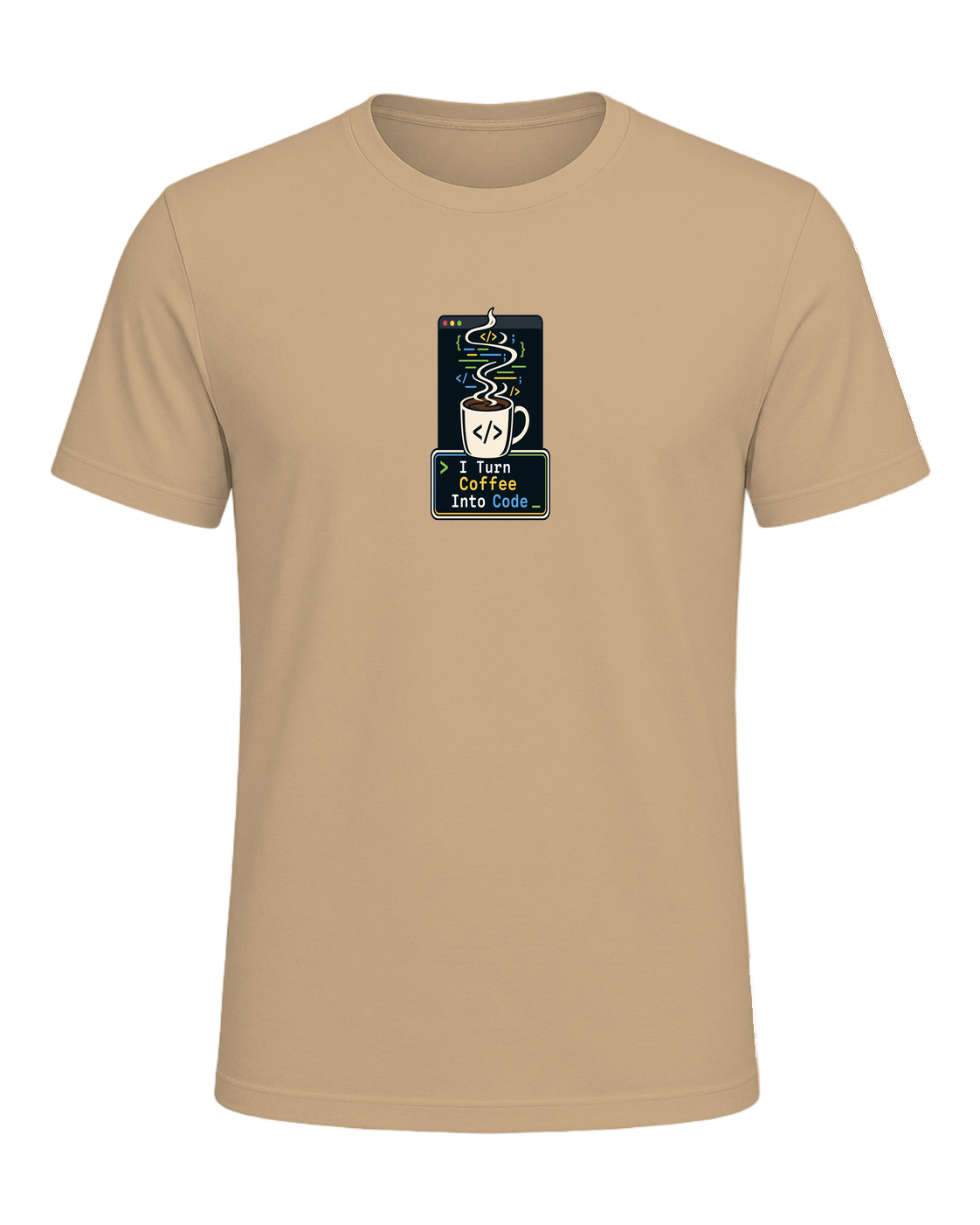 Coffee + Programmer — Tan