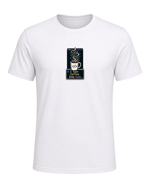 Coffee + Programmer — White