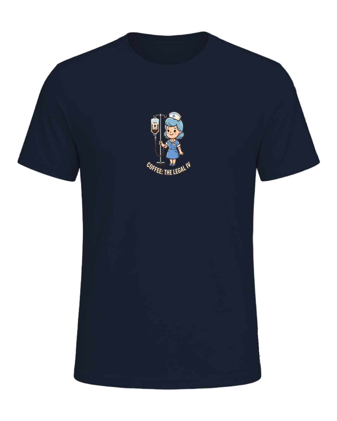 Nurse + Coffee — Navy
