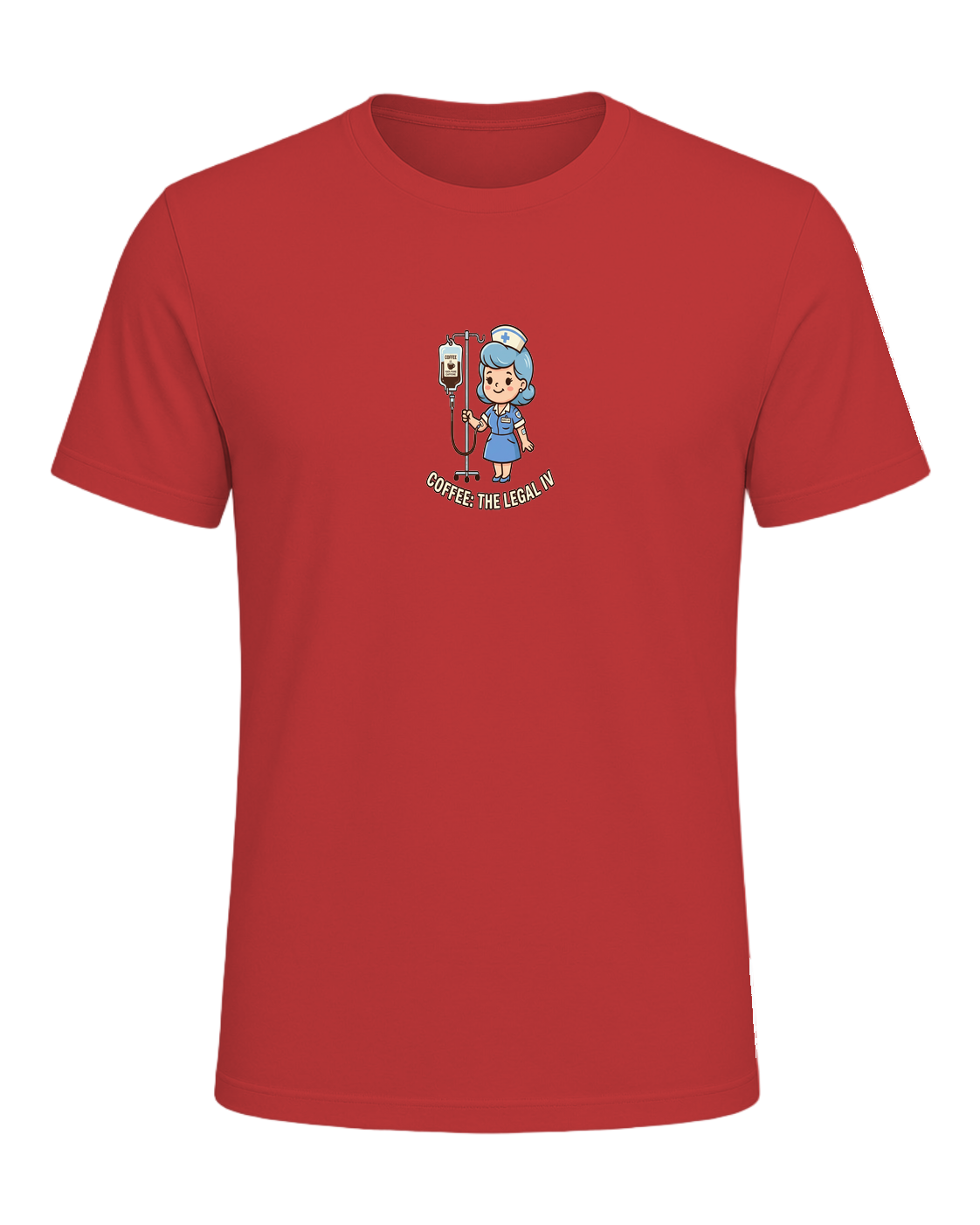 Nurse + Coffee — Red