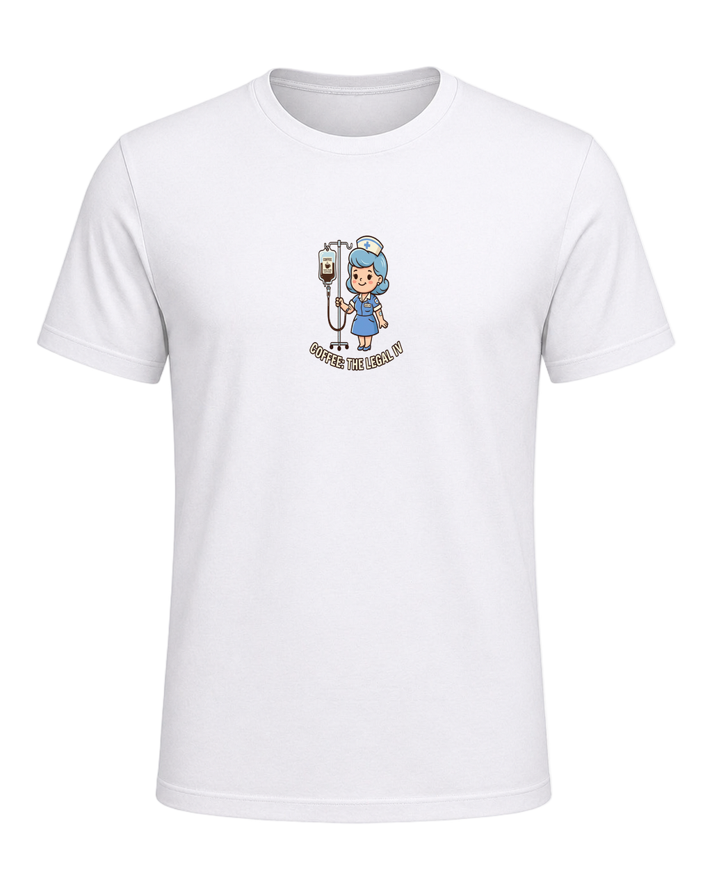 Nurse + Coffee — White