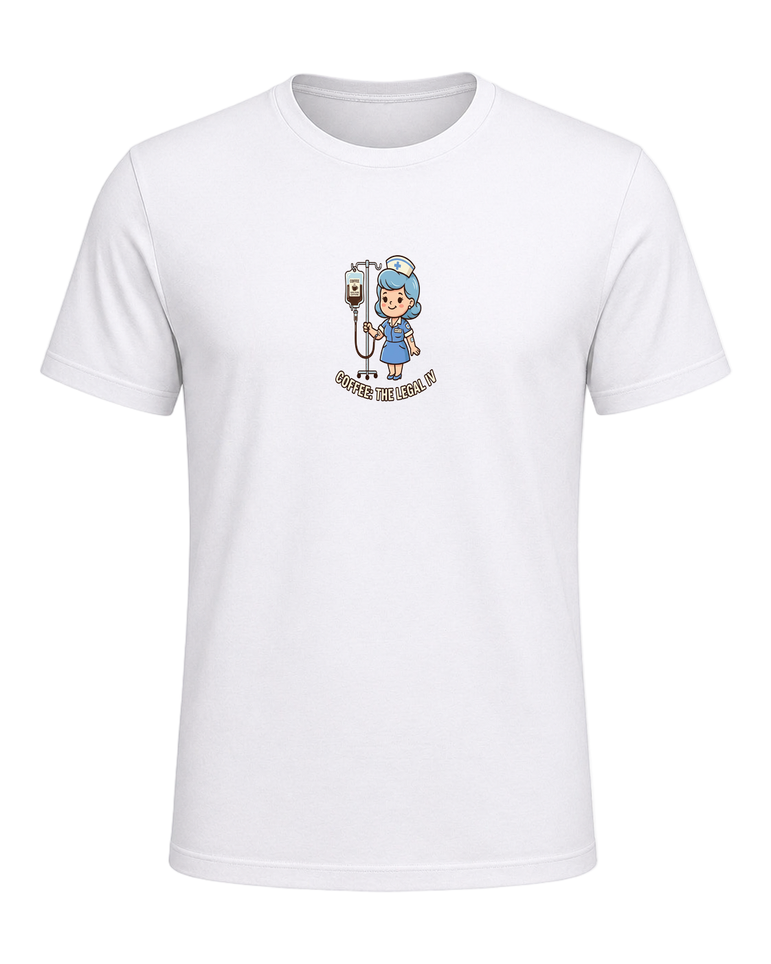 Nurse + Coffee — White