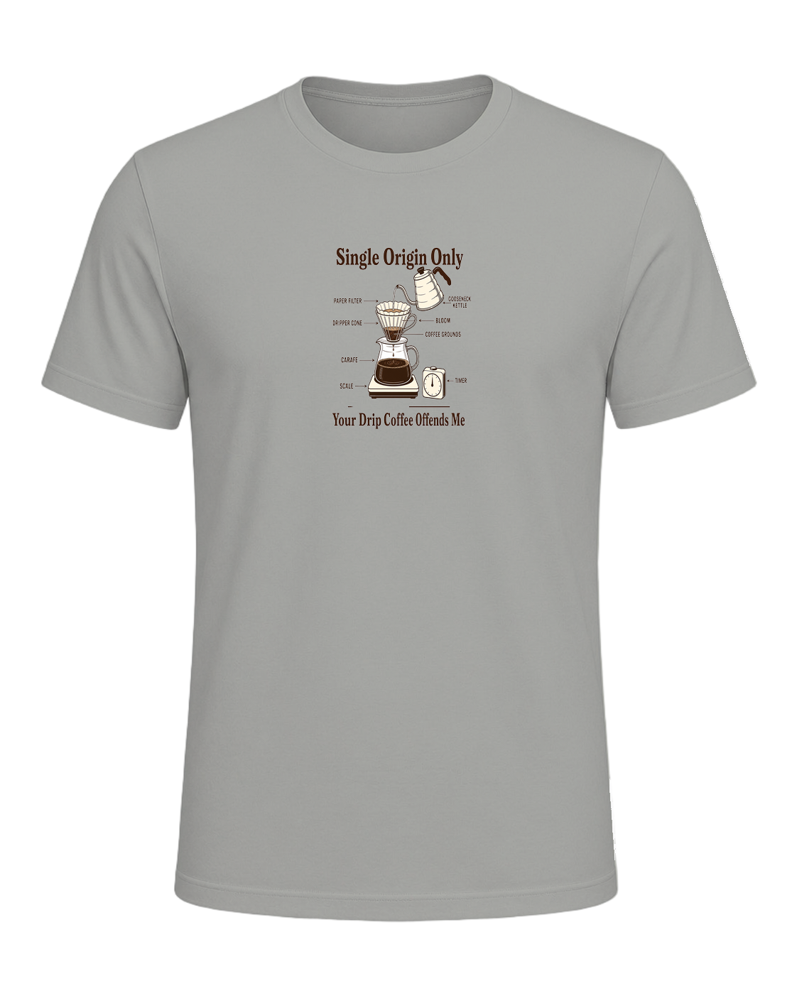 Coffee Snob — Gray