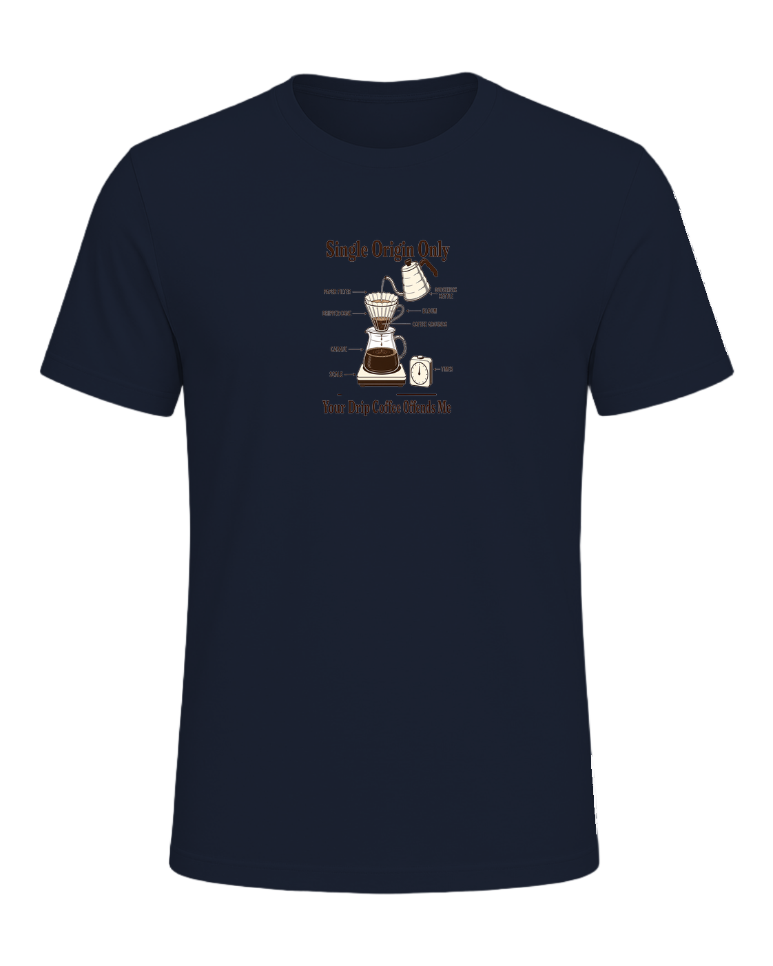 Coffee Snob — Navy