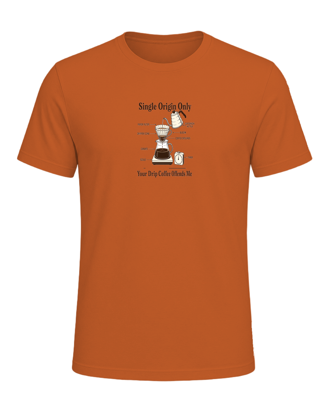 Coffee Snob — Orange