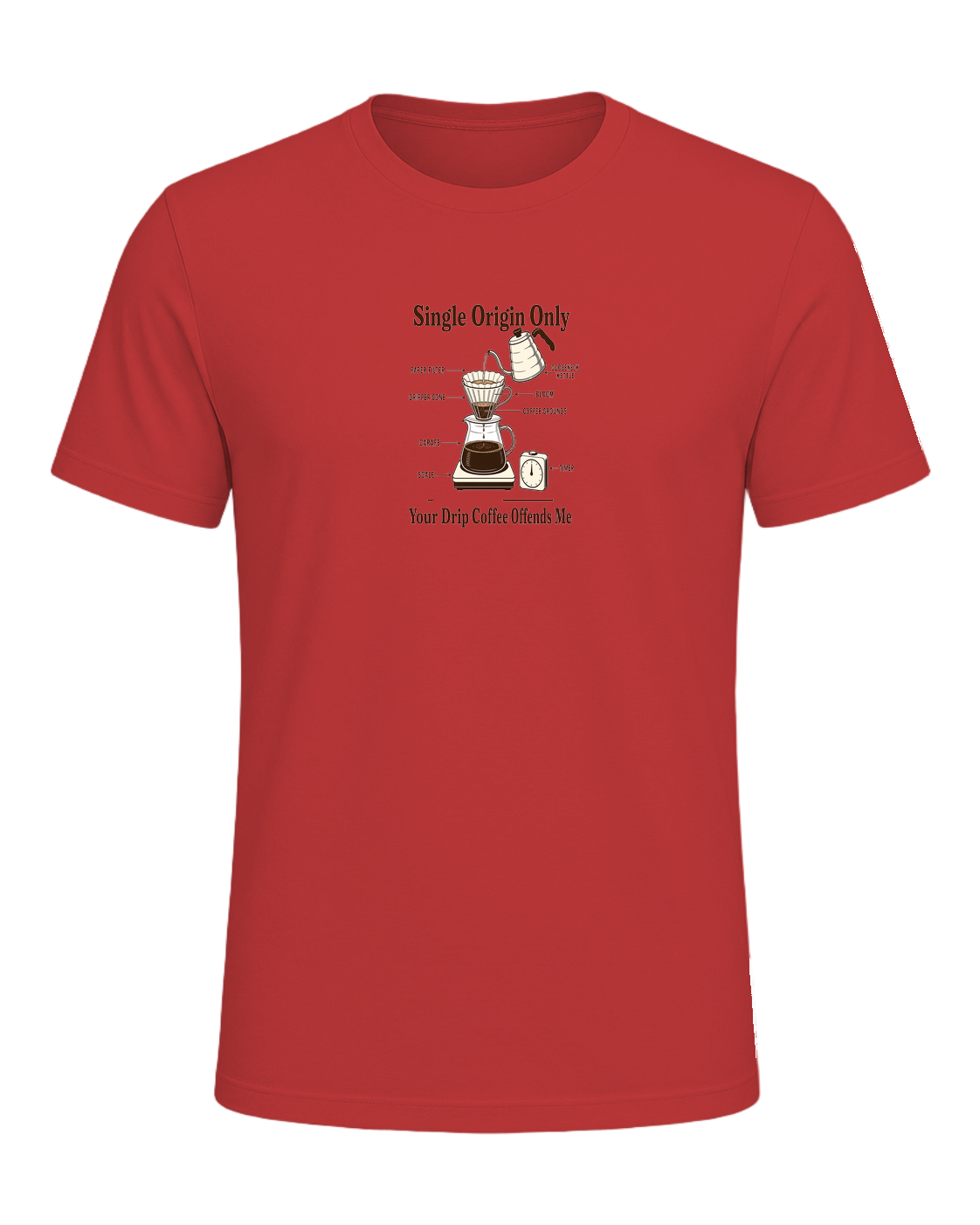 Coffee Snob — Red