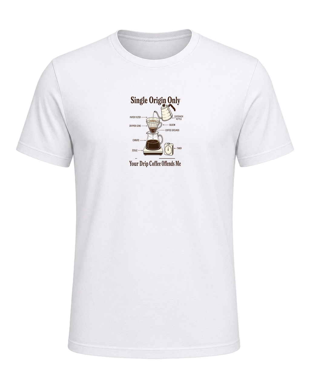 Coffee Snob — White