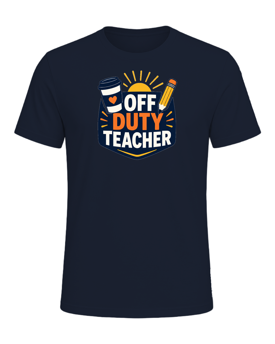 OFF DUTY TEACHER — Navy
