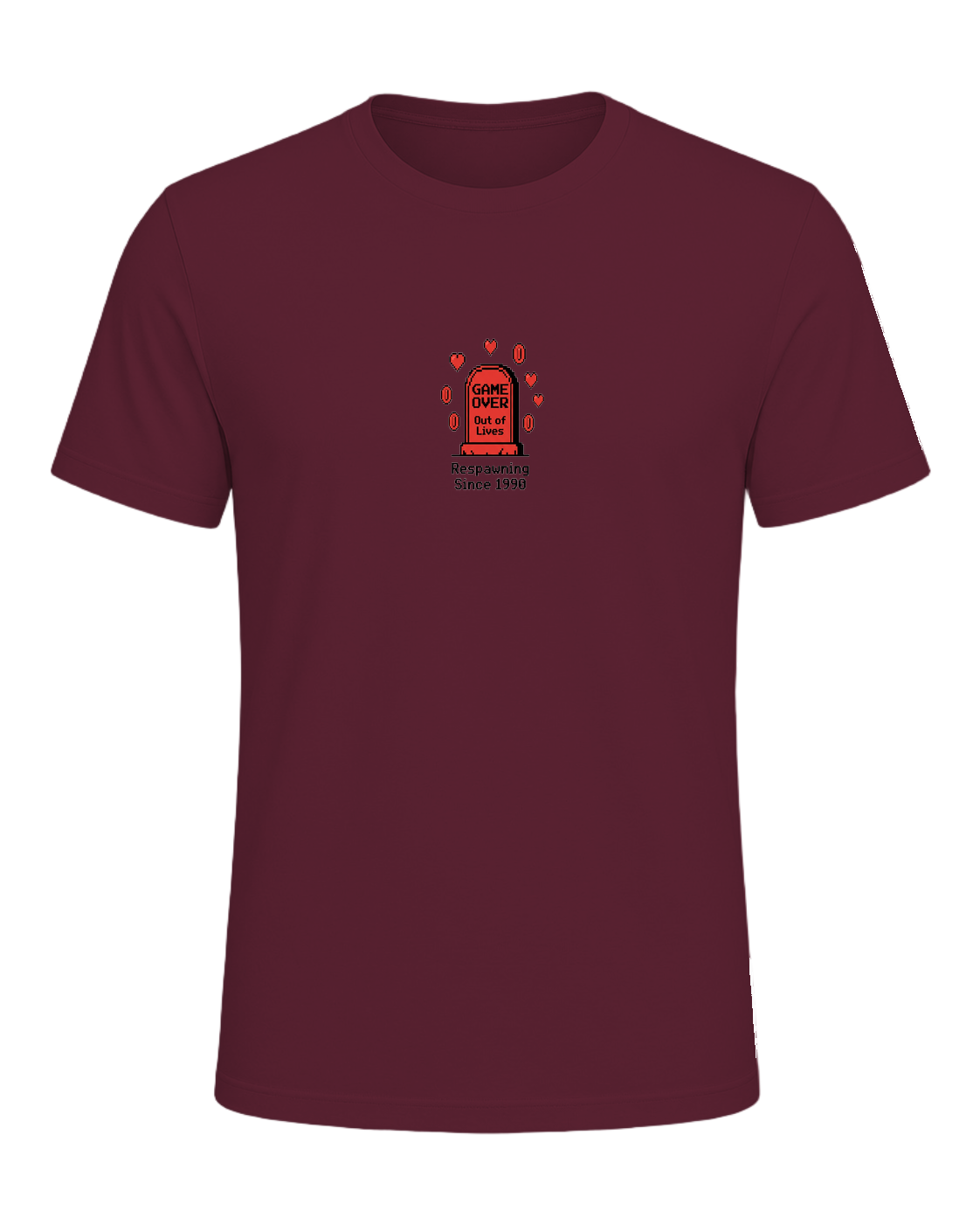 Game Over Humor — Maroon