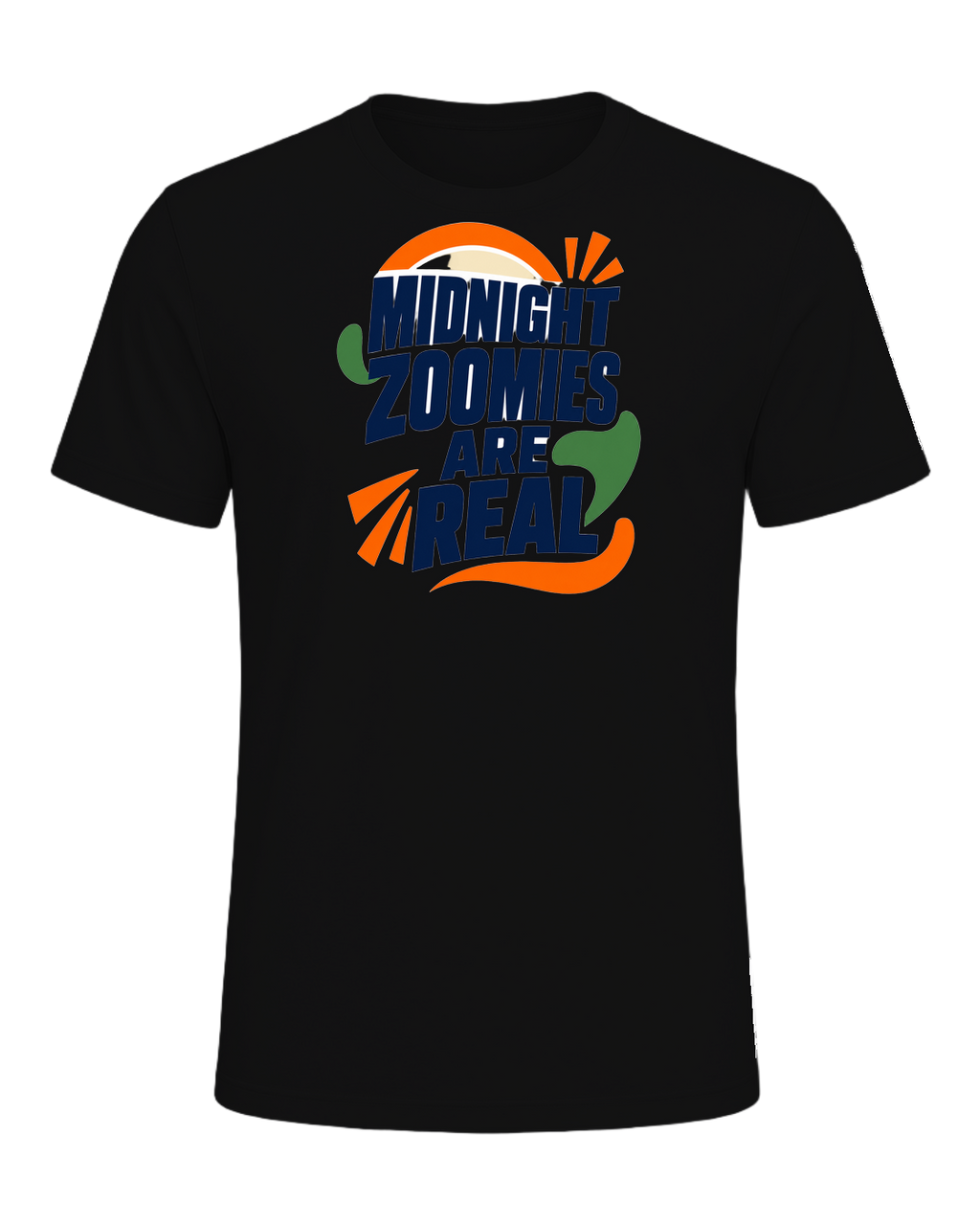 MIDNIGHT ZOOMIES ARE REAL — Vintage Black