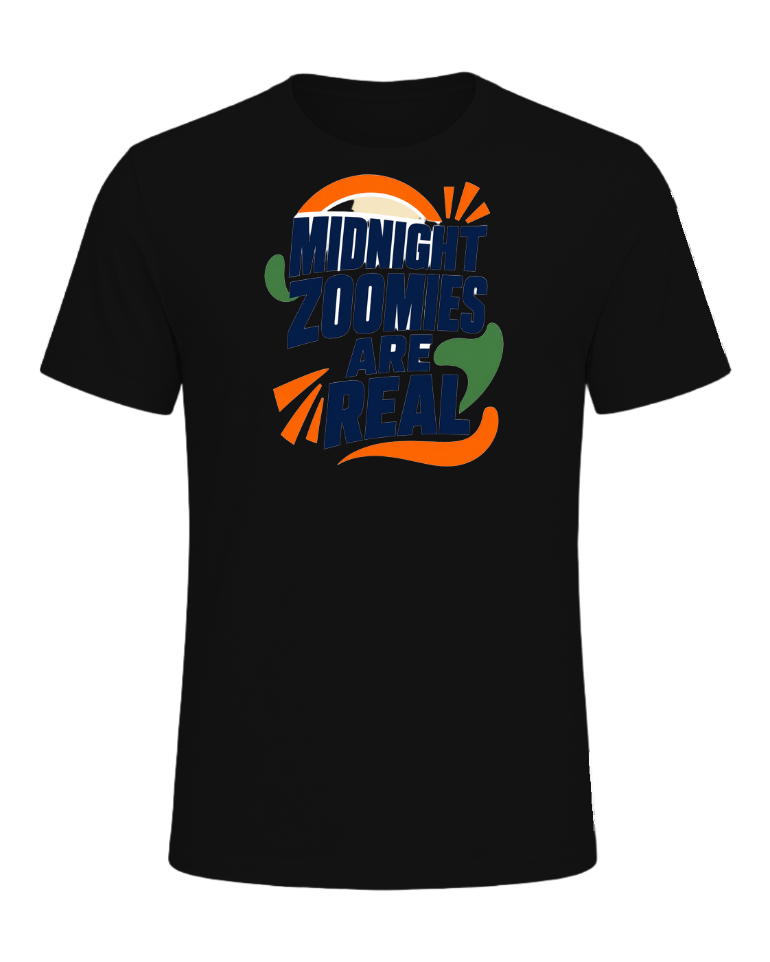 MIDNIGHT ZOOMIES ARE REAL — Vintage Black