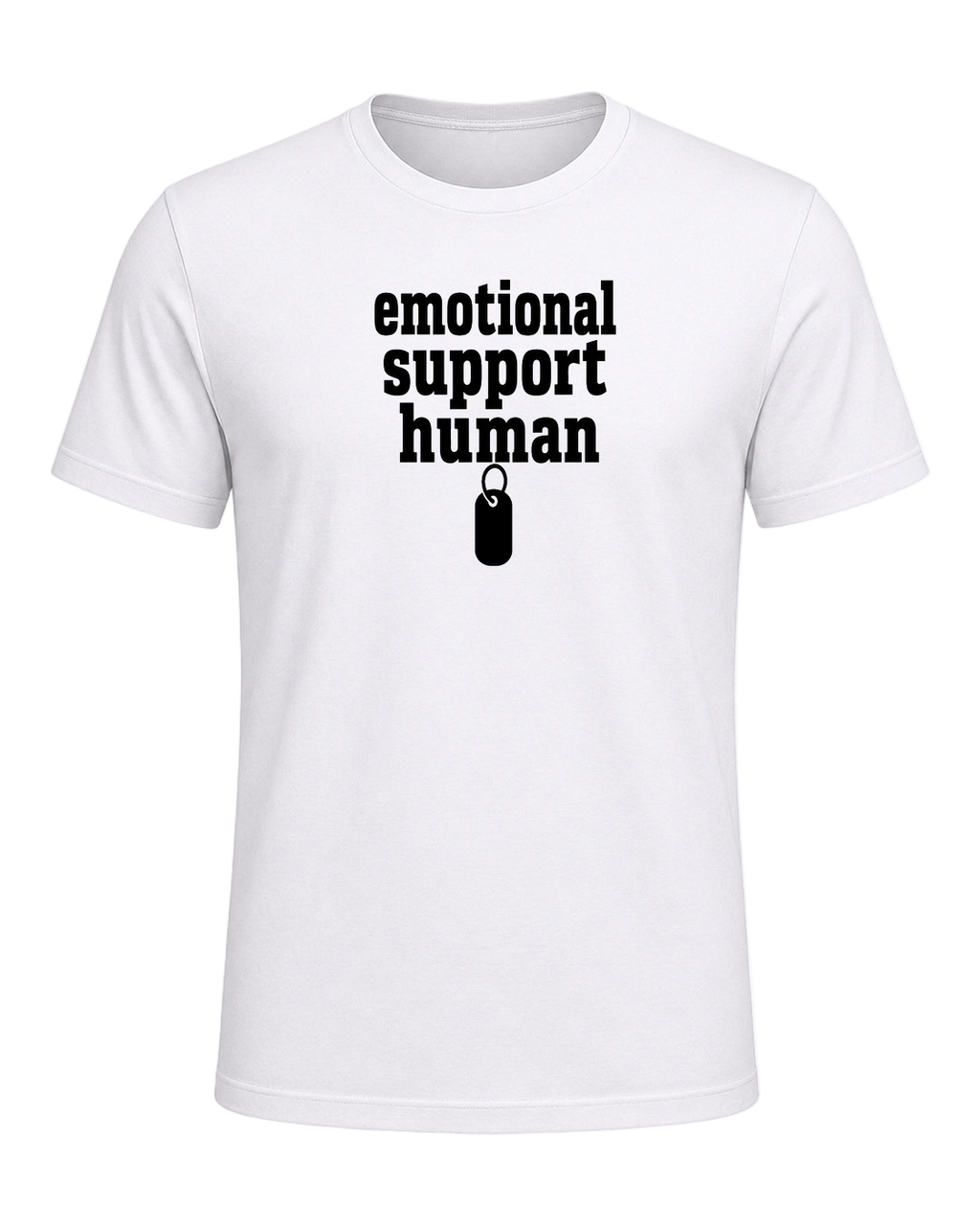 emotional support human — White