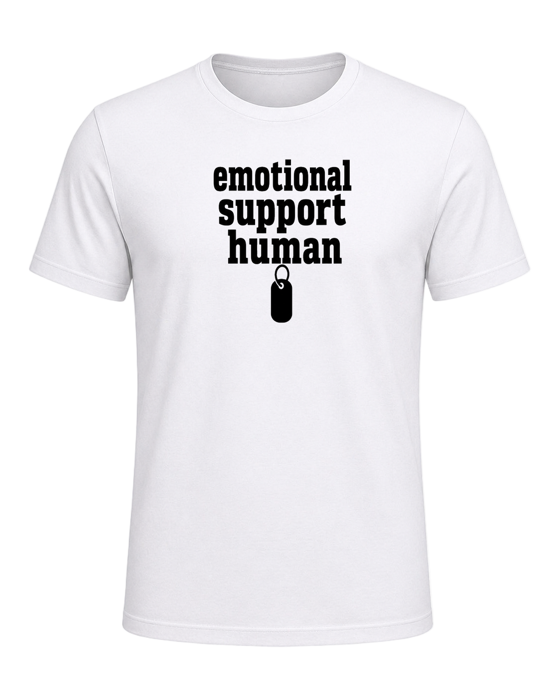 emotional support human — White