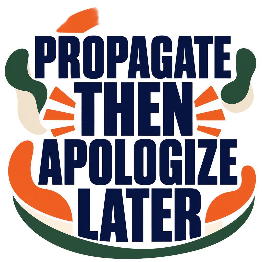 PROPAGATE THEN APOLOGIZE LATER