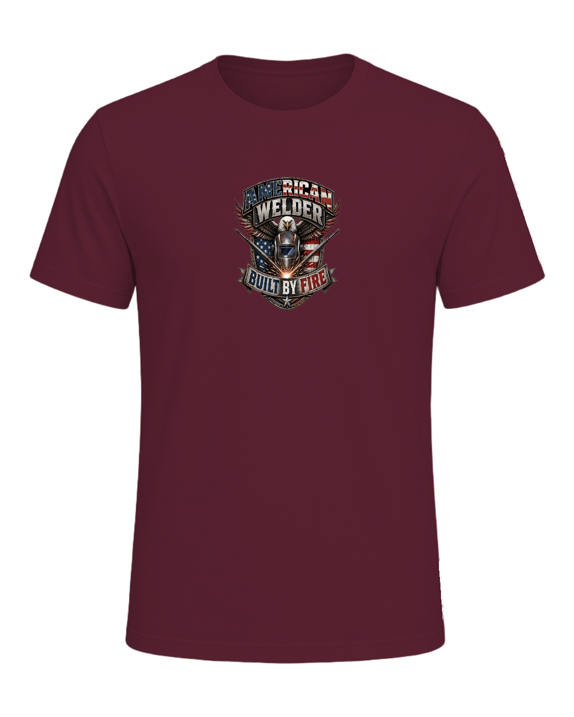 Welder Pride — Maroon